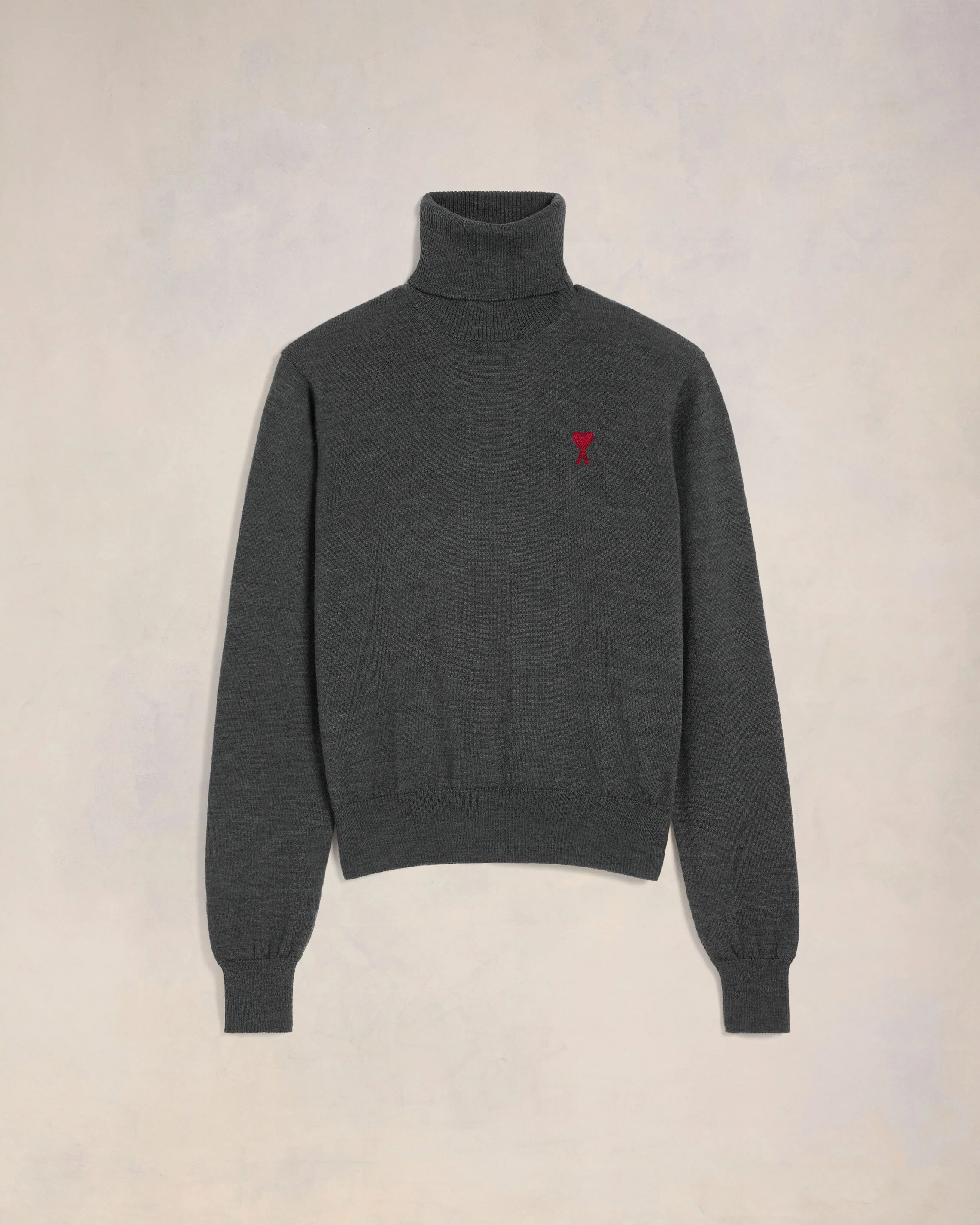 Red Ami de Coeur Turtle Neck Sweater