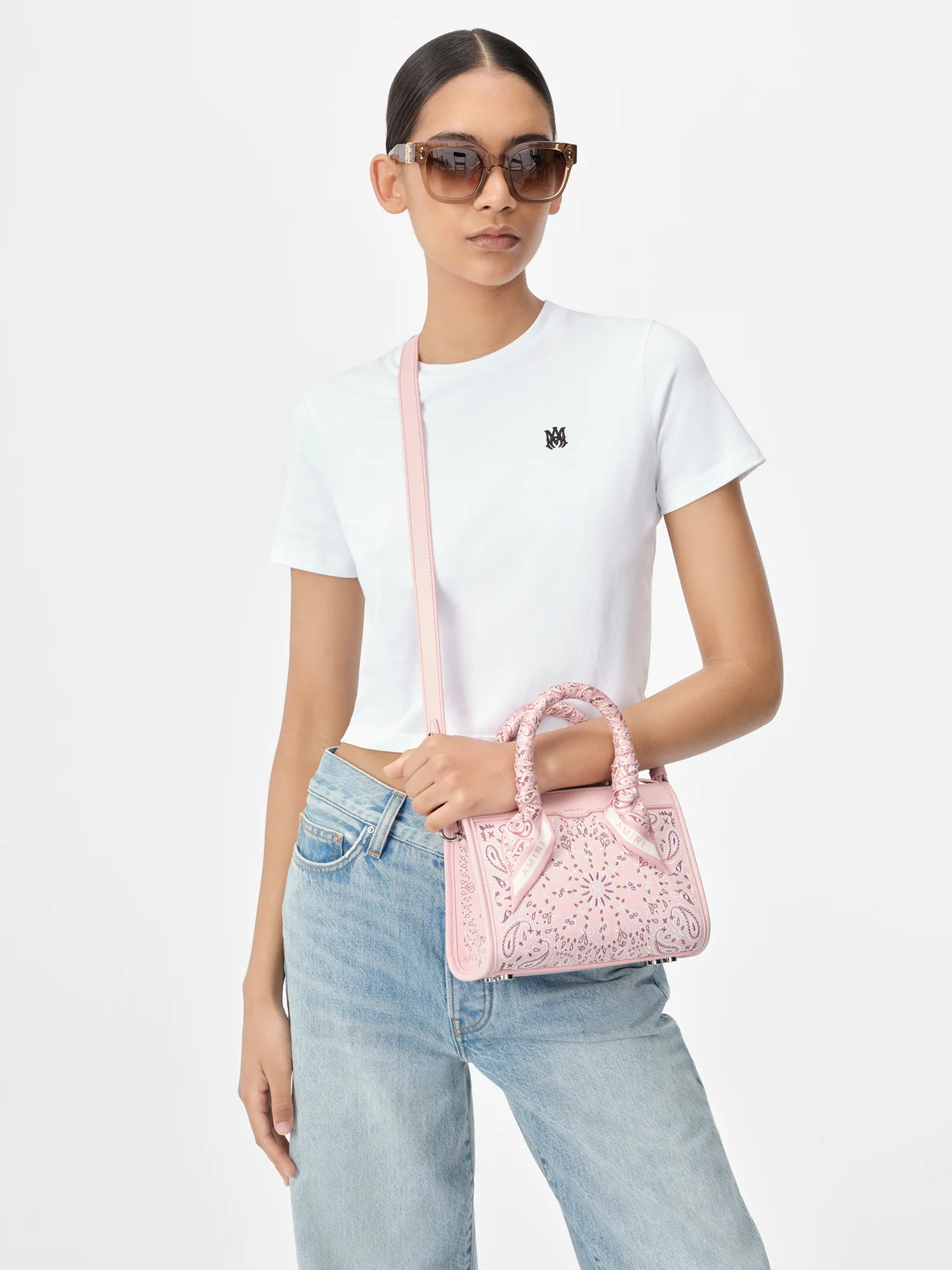 WOMEN - BANDANA MICRO TRIANGLE - Pink