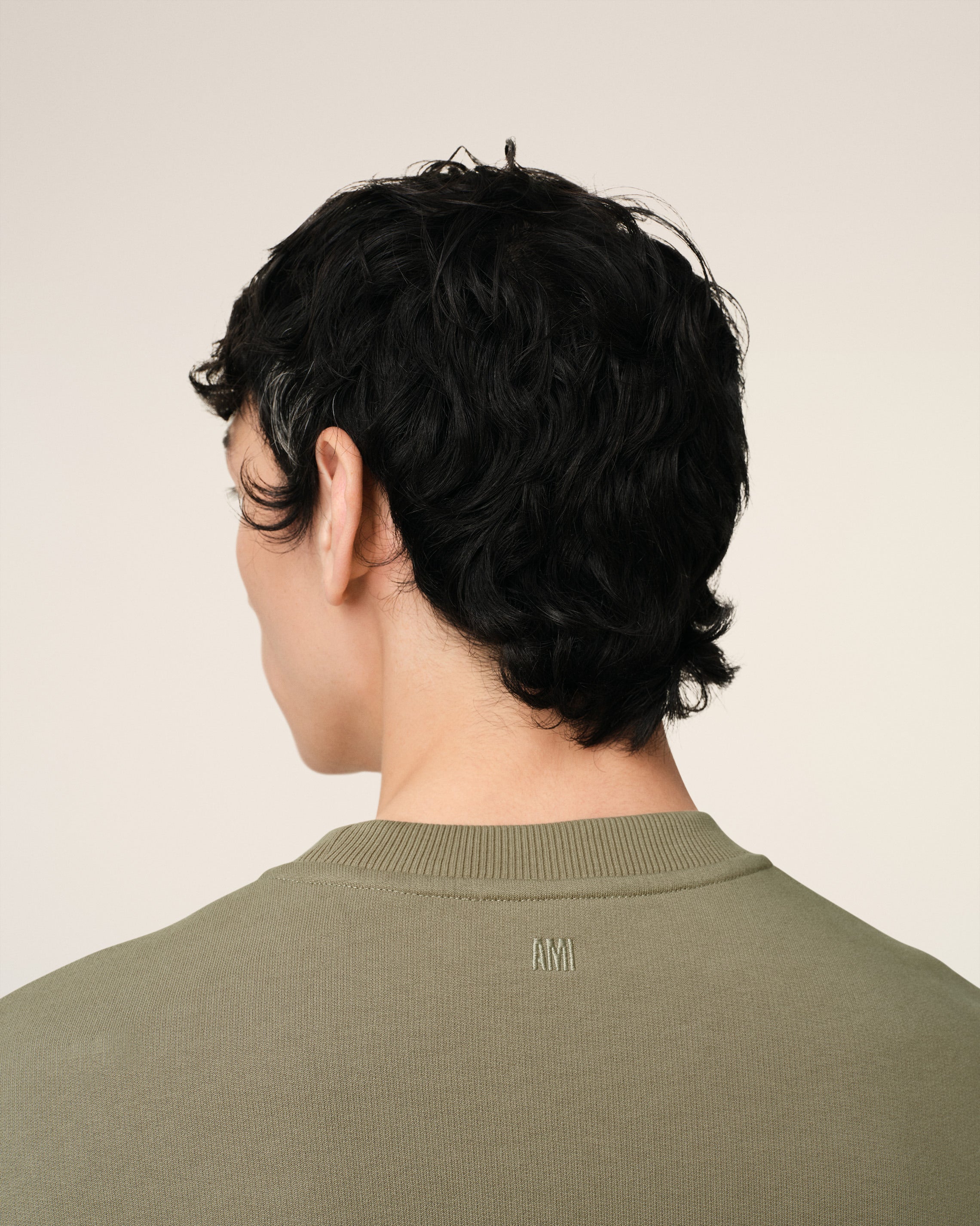 Green Cotton Ami de Coeur Sweatshirt