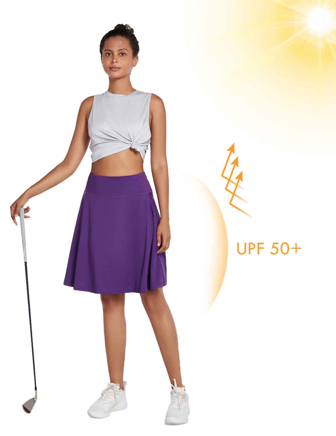 Laureate UPF50+ Pleated Skort