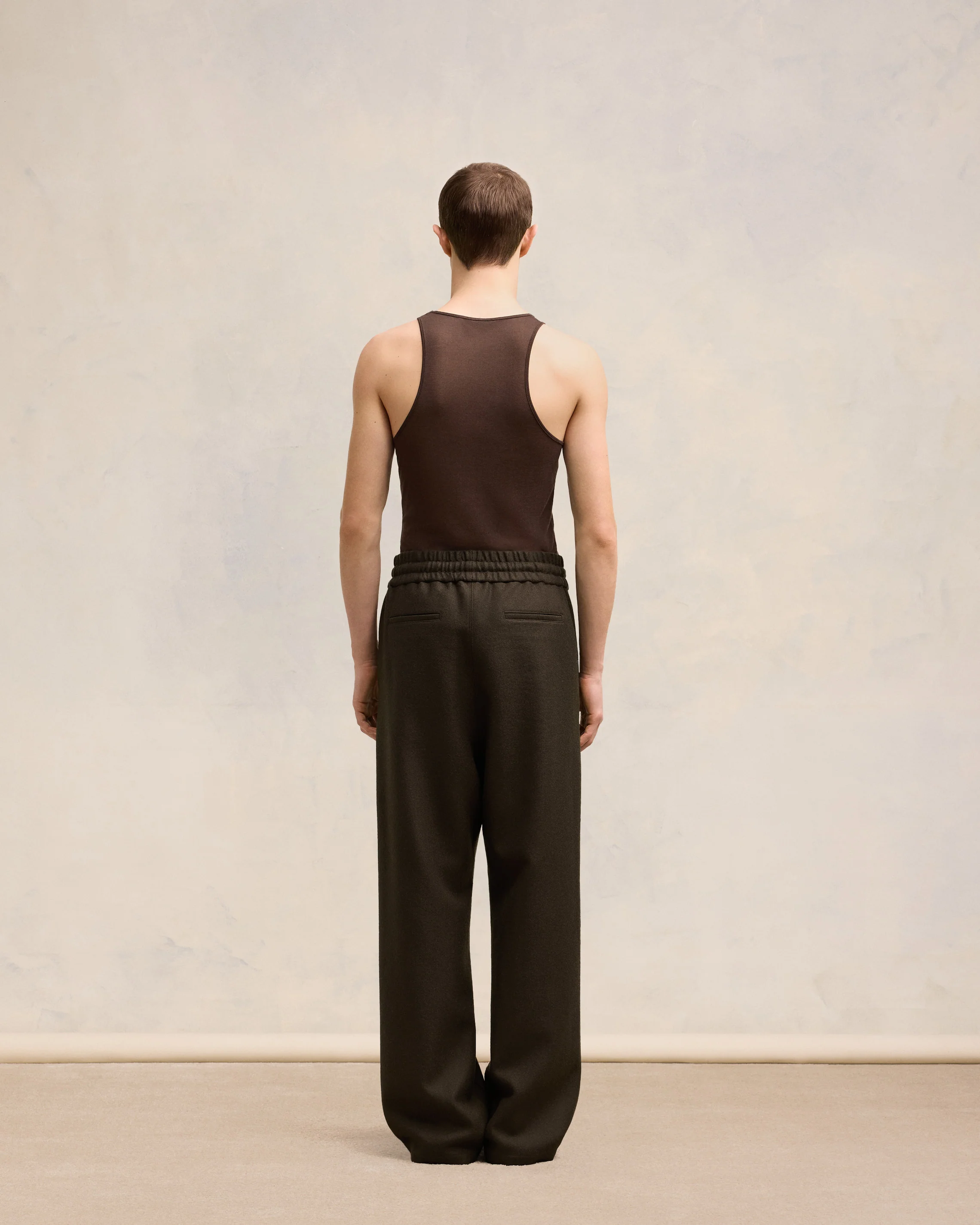Wide Elasticated Waist Trousers