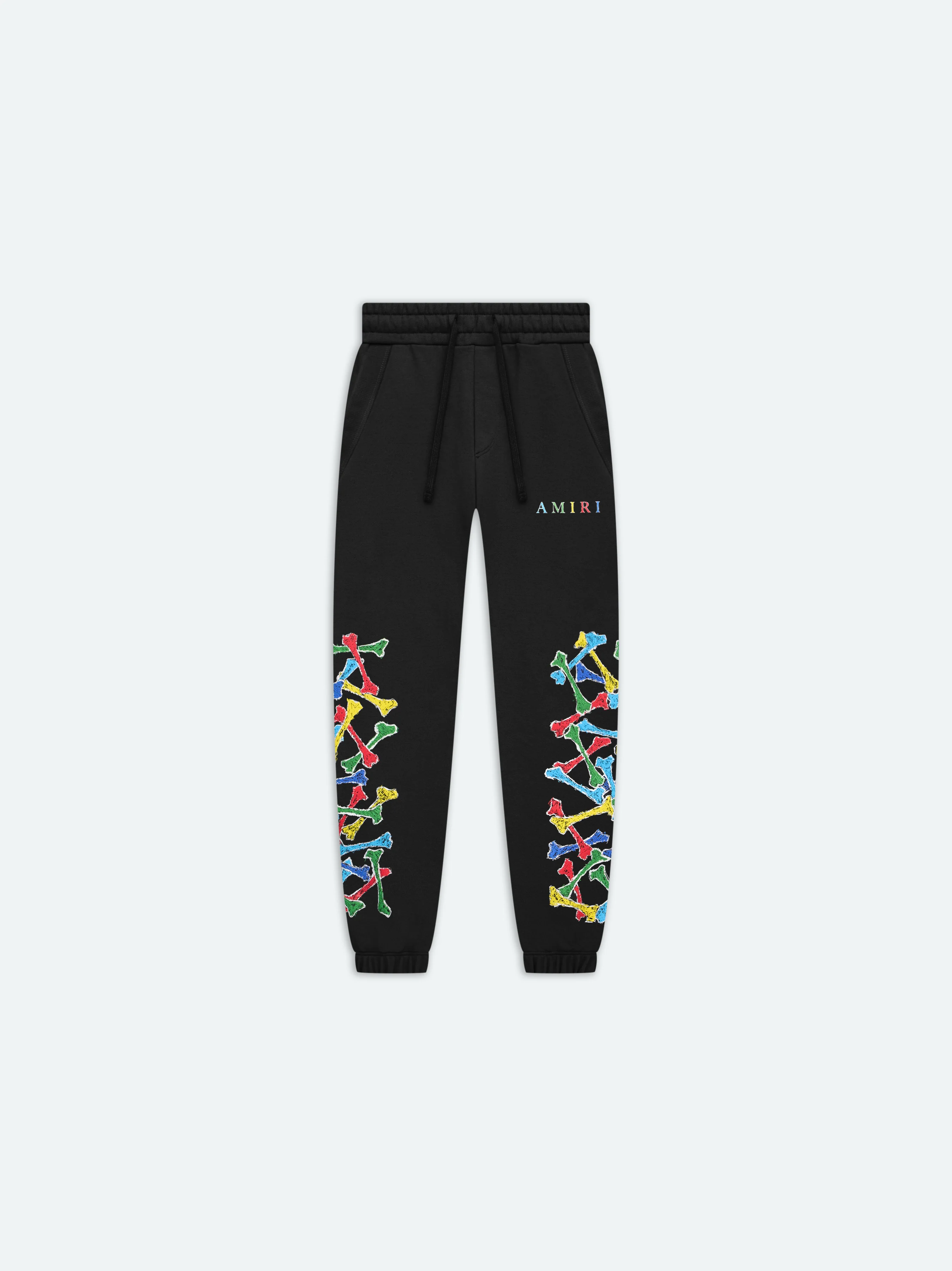 KIDS - Kids Amiri Bones Scribble Sweatpant - Black