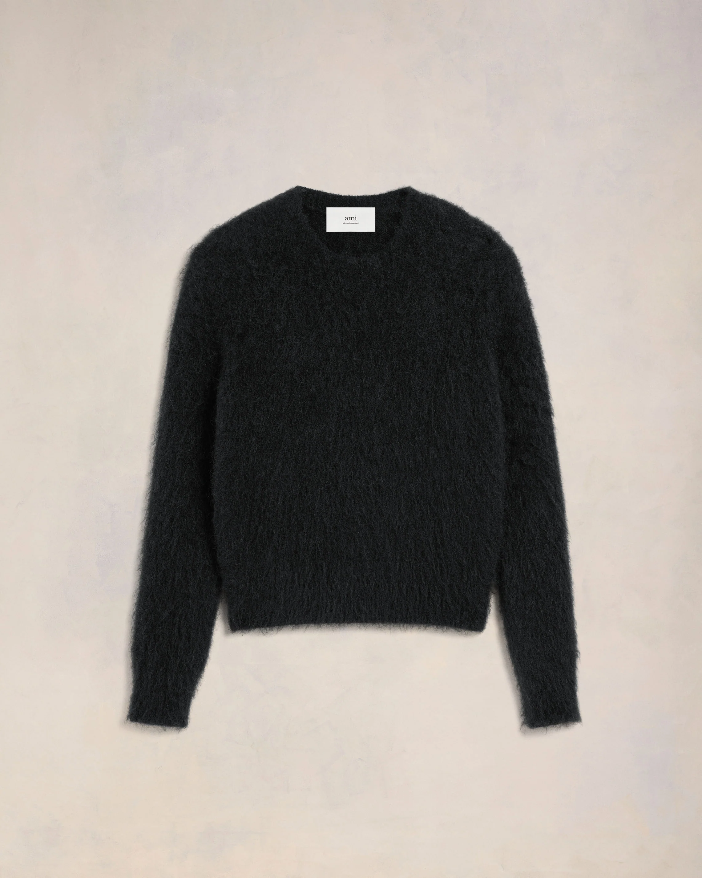 Alpaca Mohair Brushed Sweater