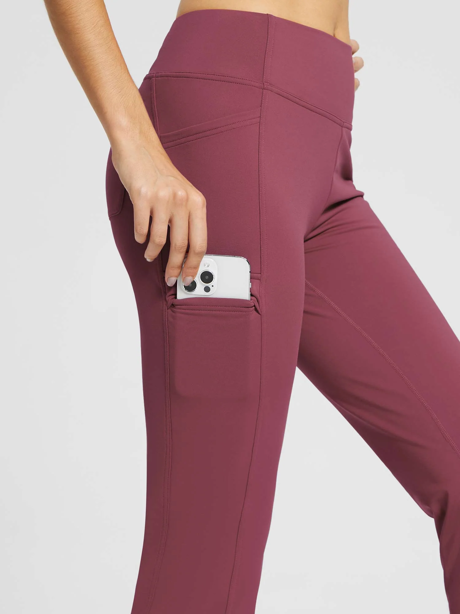 Evergreen Fleece Straight-Leg Trousers