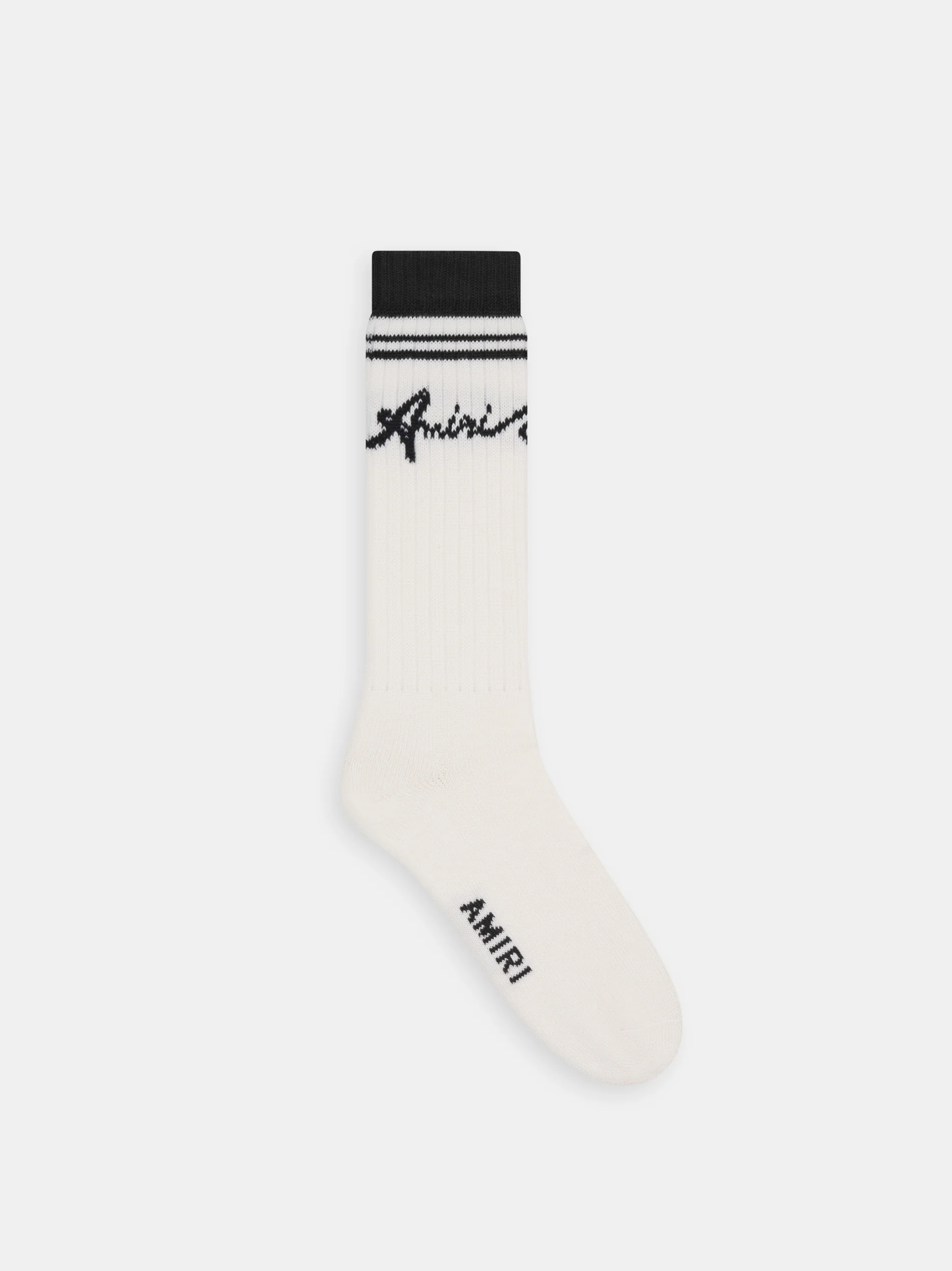AMIRI WAVE SOCKS - Black