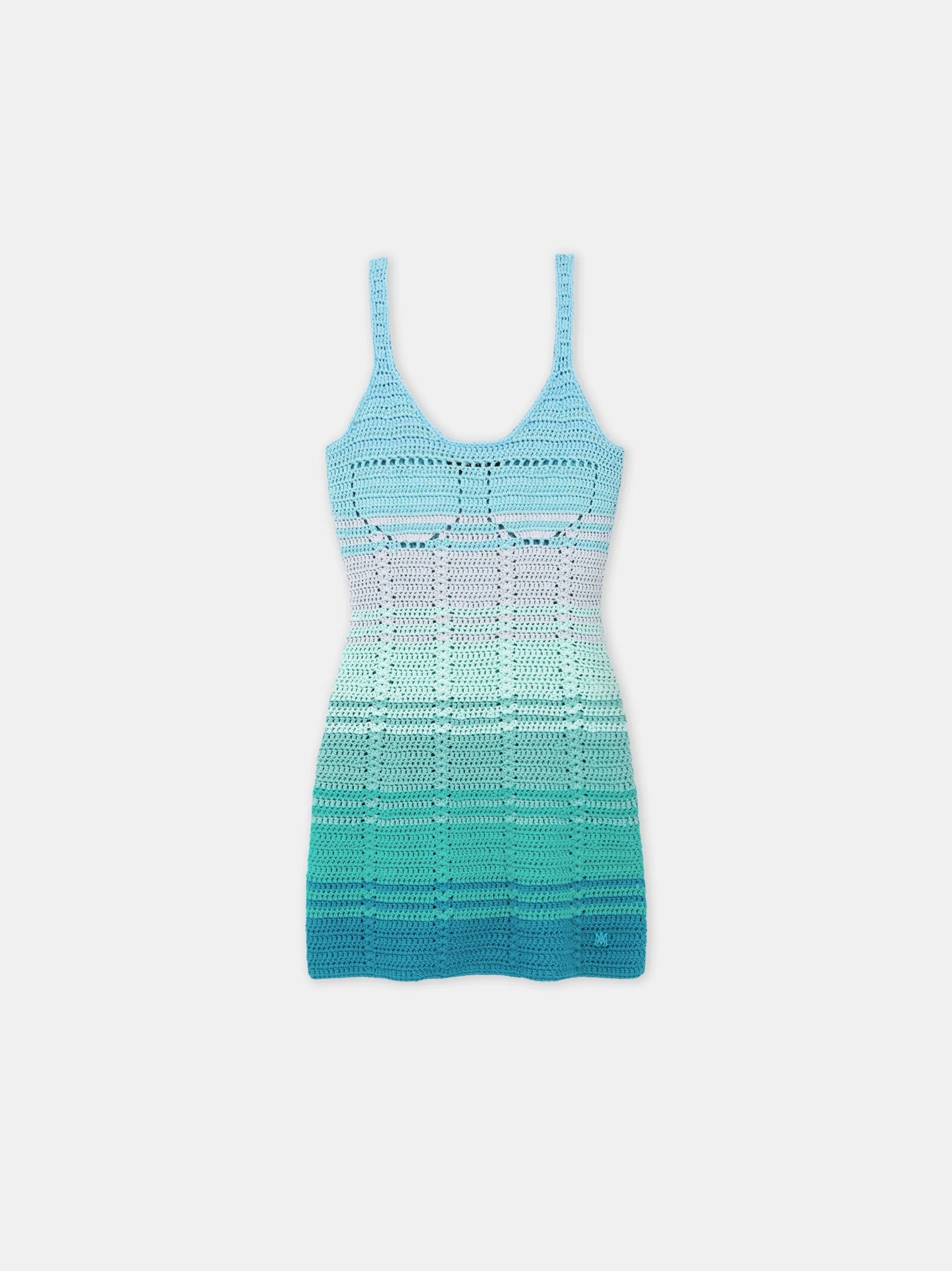 WOMEN - WOMEN'S SUNSET OMBRE CROCHET DRESS - Blue Multi