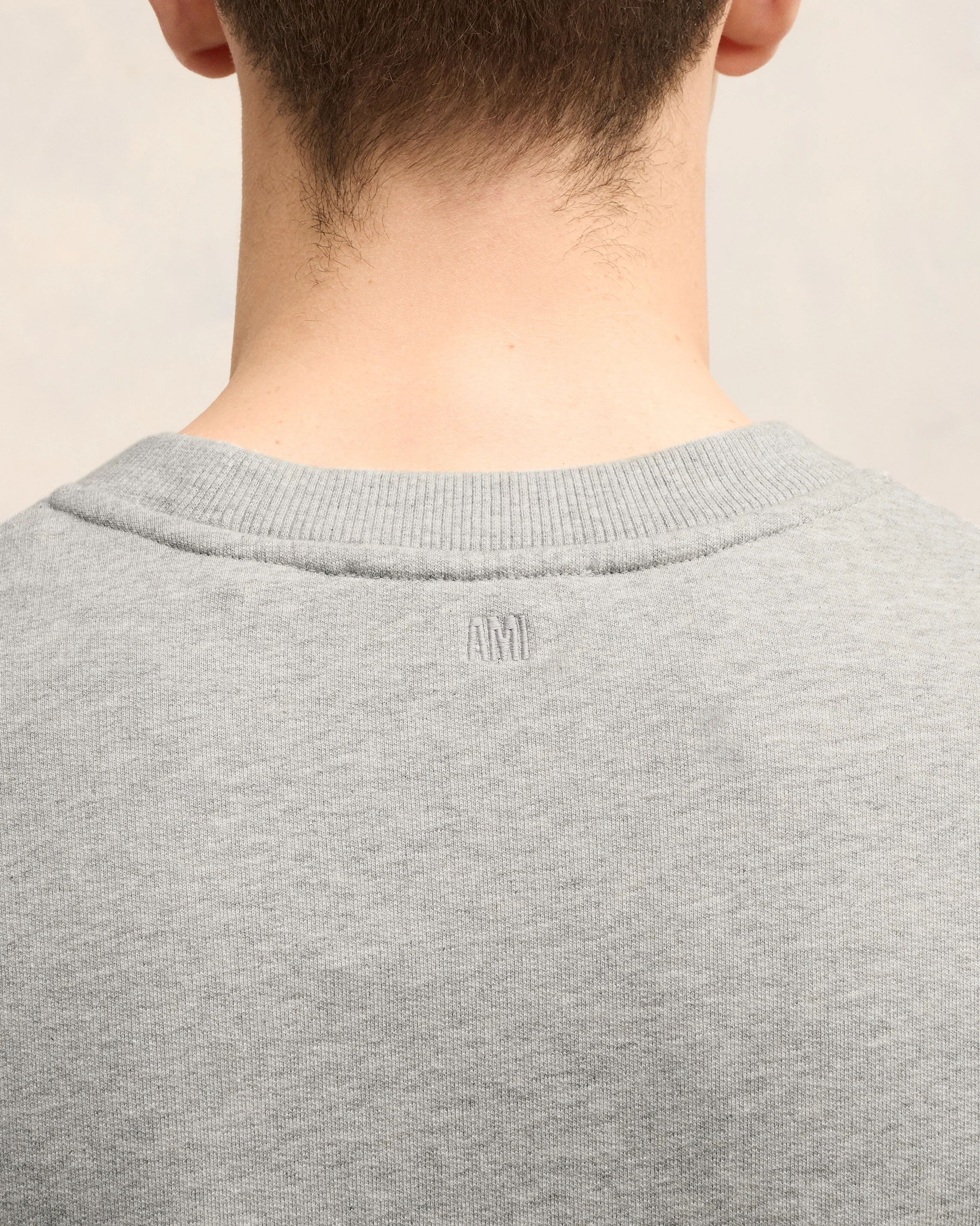 Grey Cotton Ami de Coeur Sweatshirt