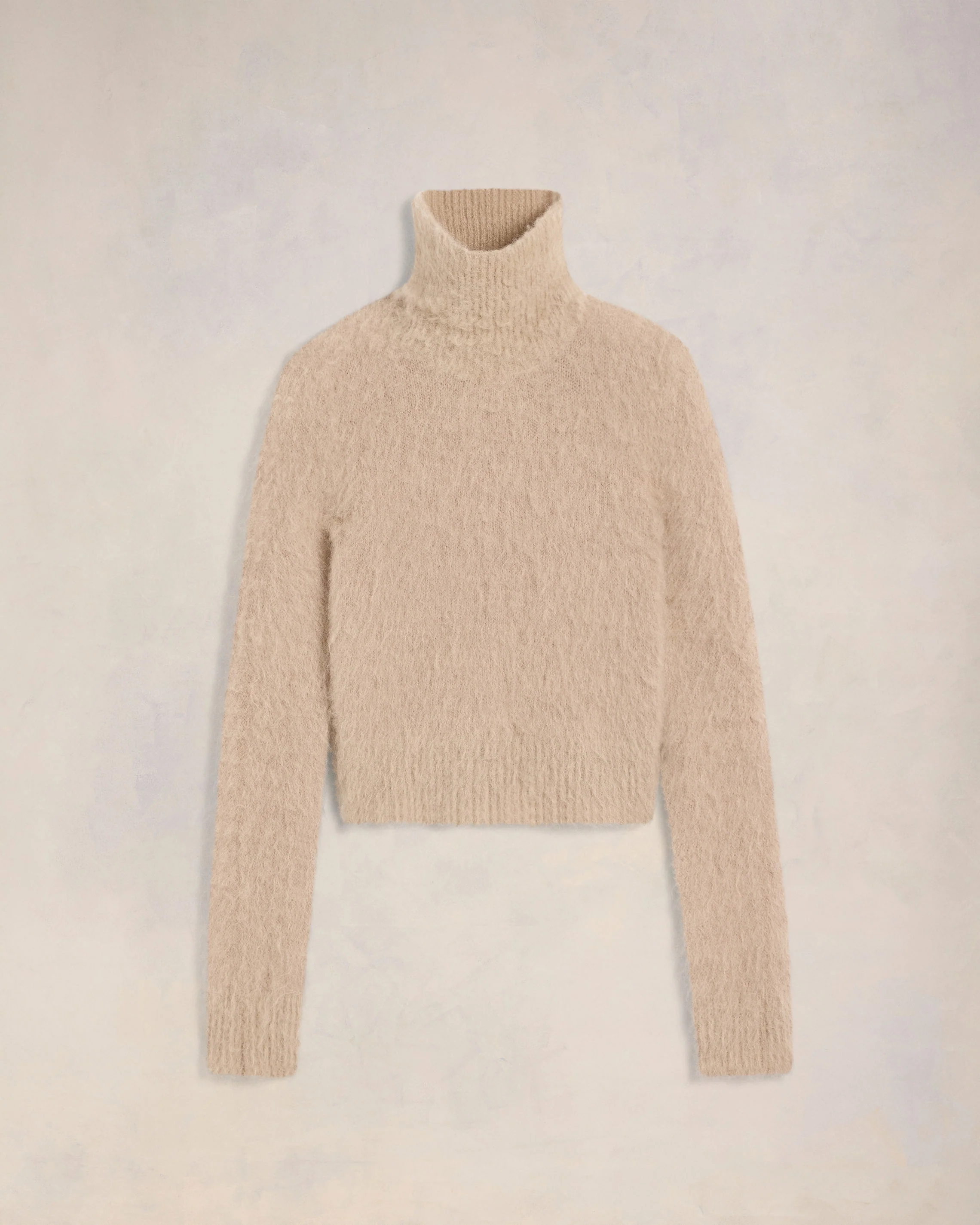 Alpaca Mohair Brushed Sweater