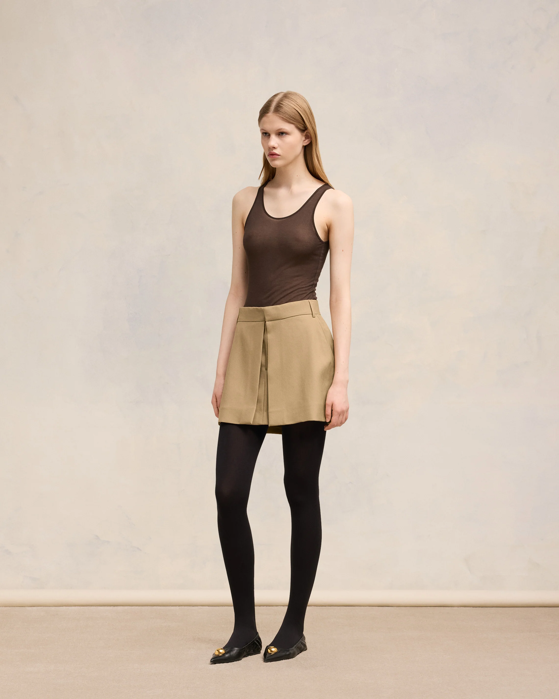 Mini Skirt With Panels