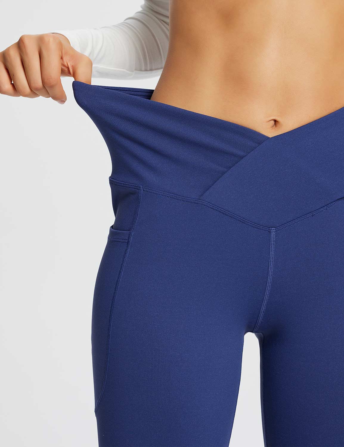 Laureate 32'' Crossover High-Rise Flared Pants