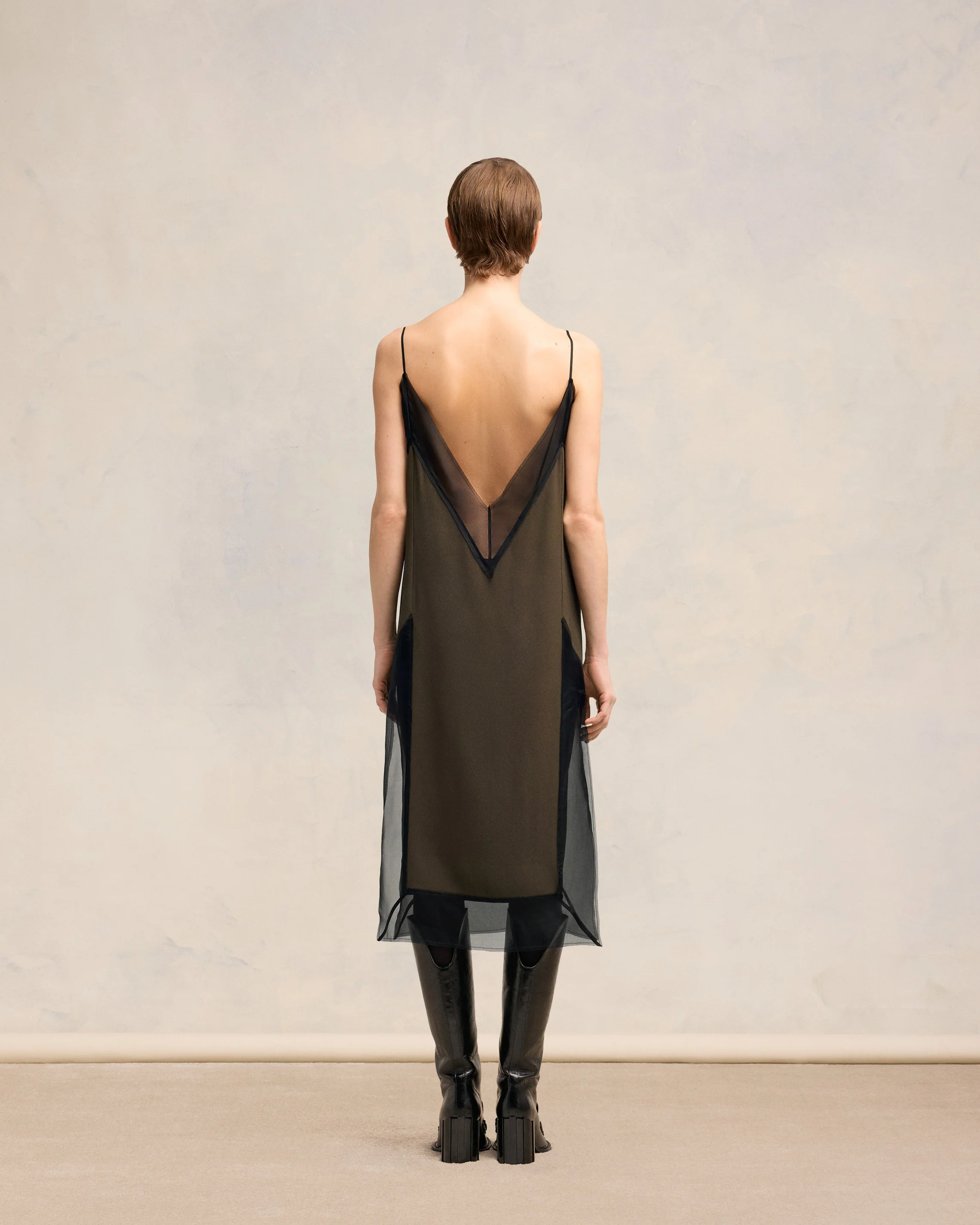 Midi Dress With Thin Straps