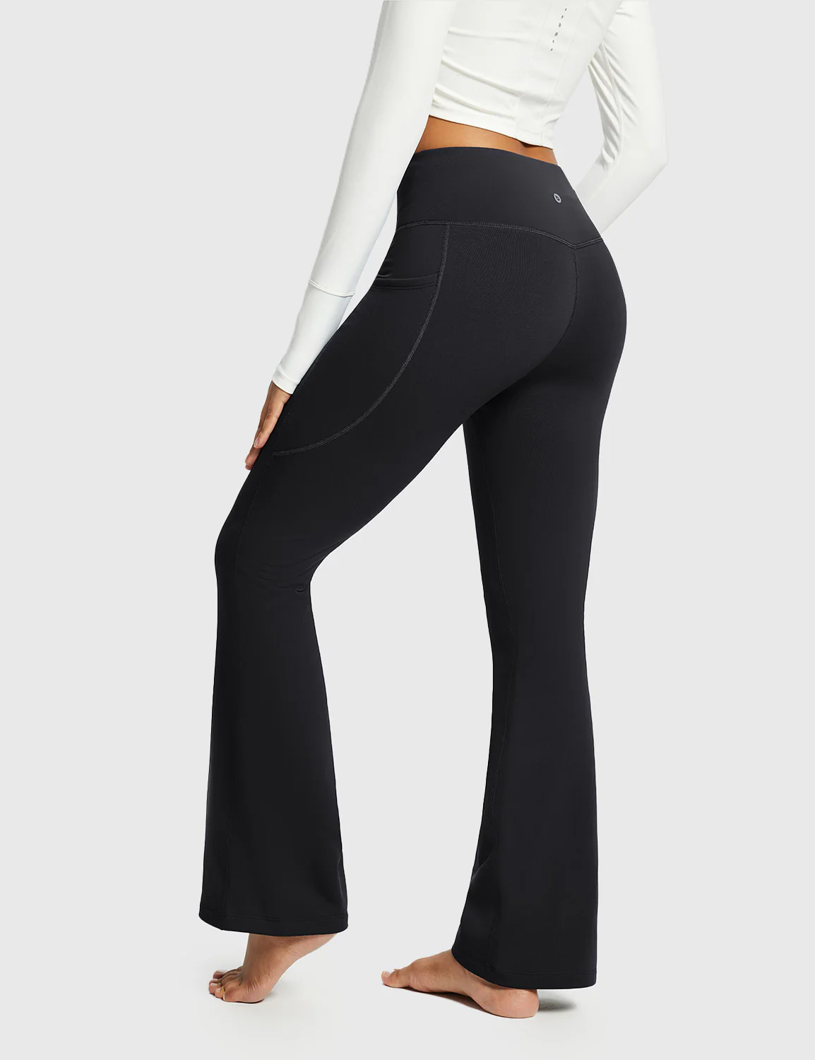 Laureate High-Rise Thermal Flared Pants