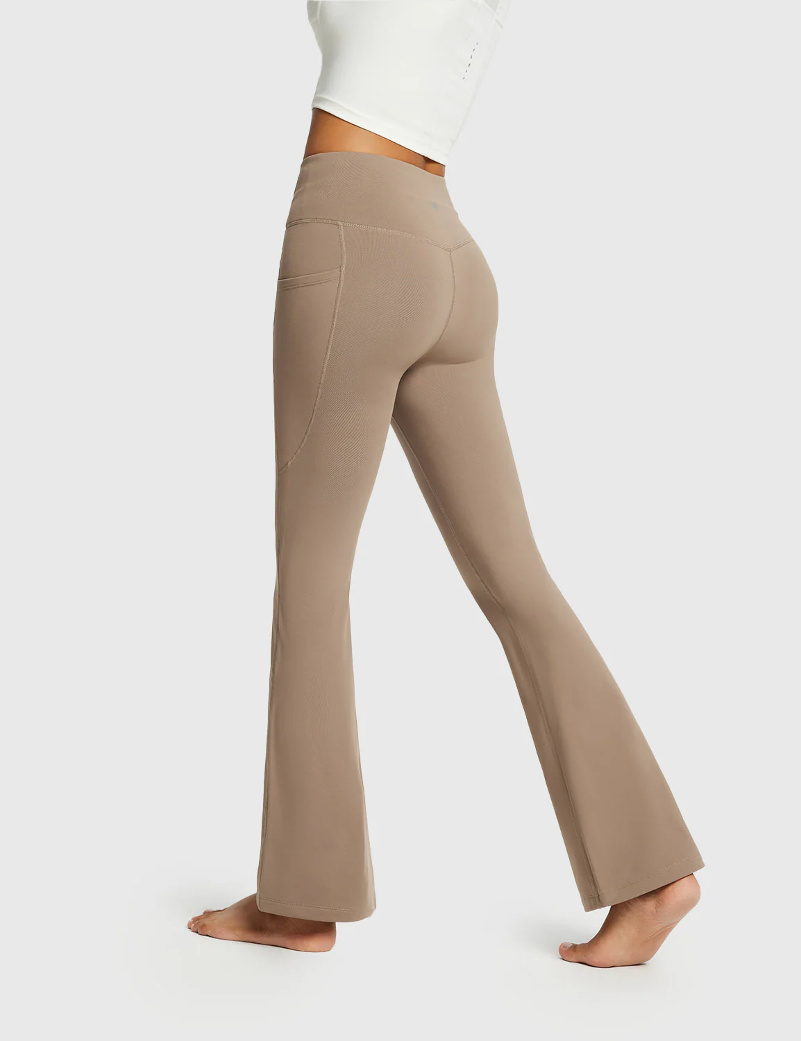 Laureate High-Rise Thermal Flared Pants