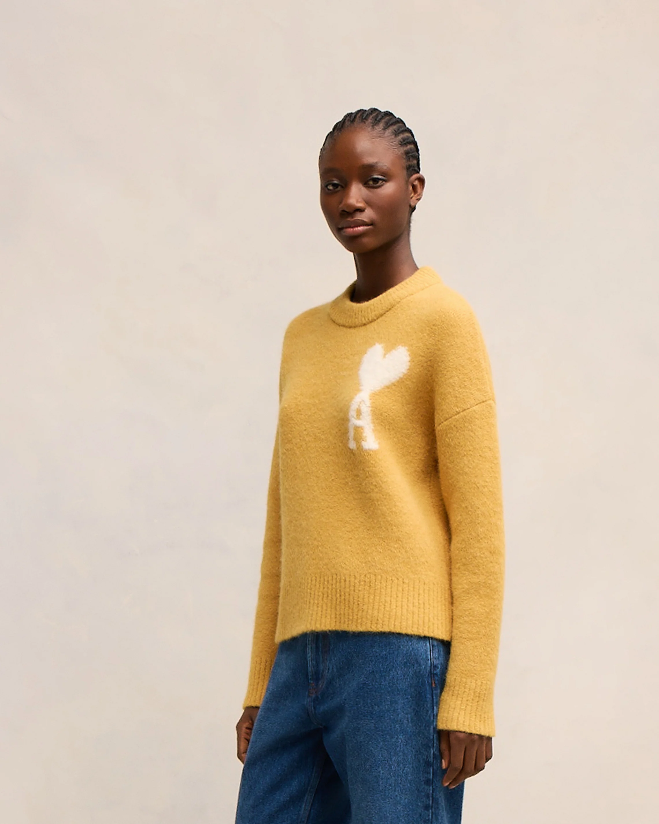 Off-White Ami de Coeur Crew Neck Sweater