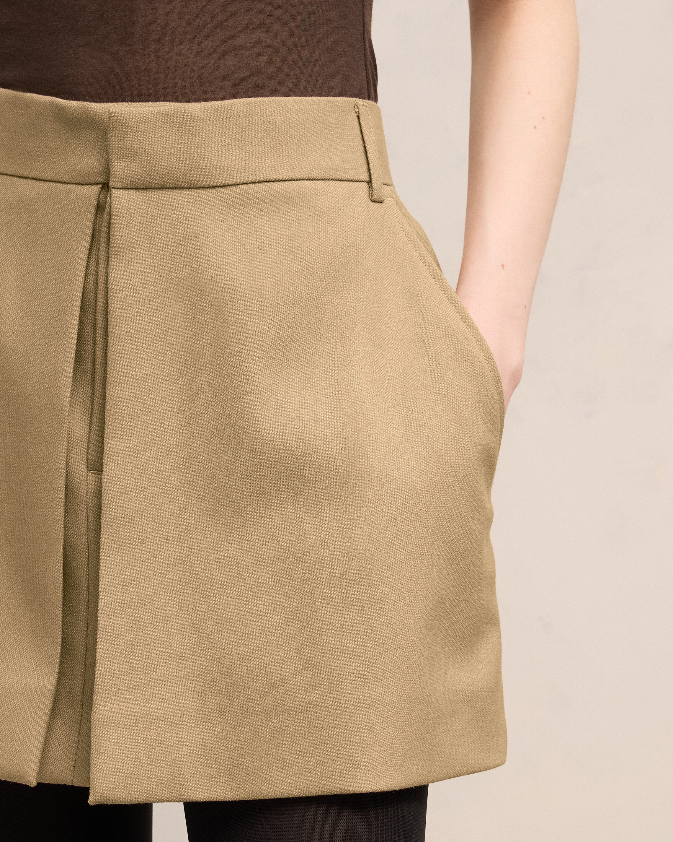 Mini Skirt With Panels