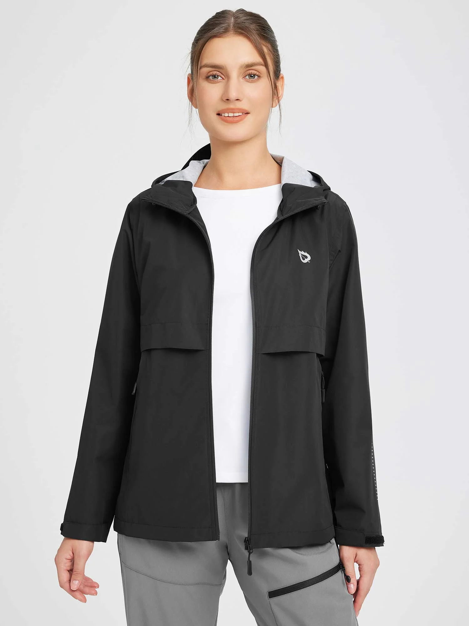 Flyleaf Waterproof Hooded Jacket