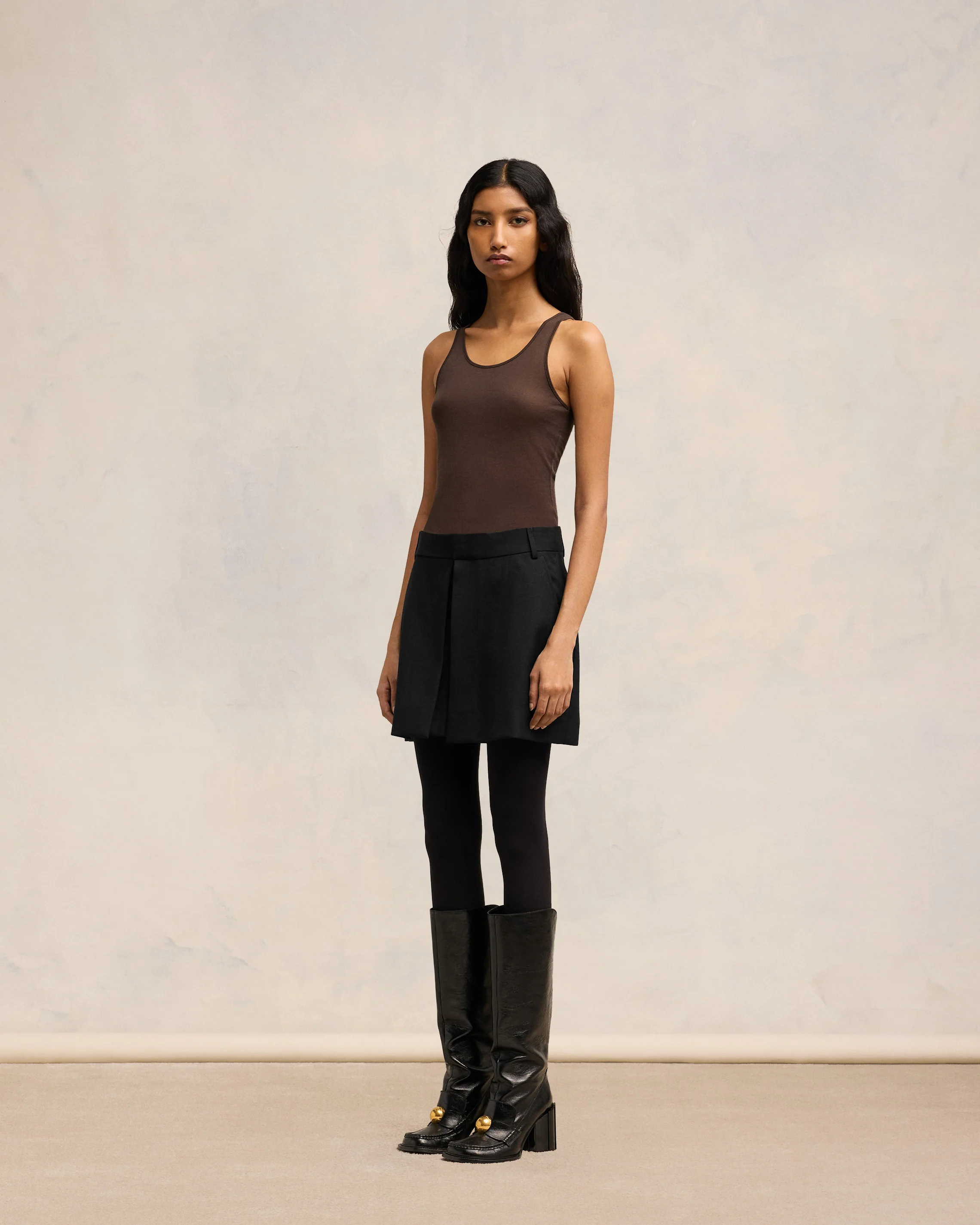 Mini Skirt With Panels