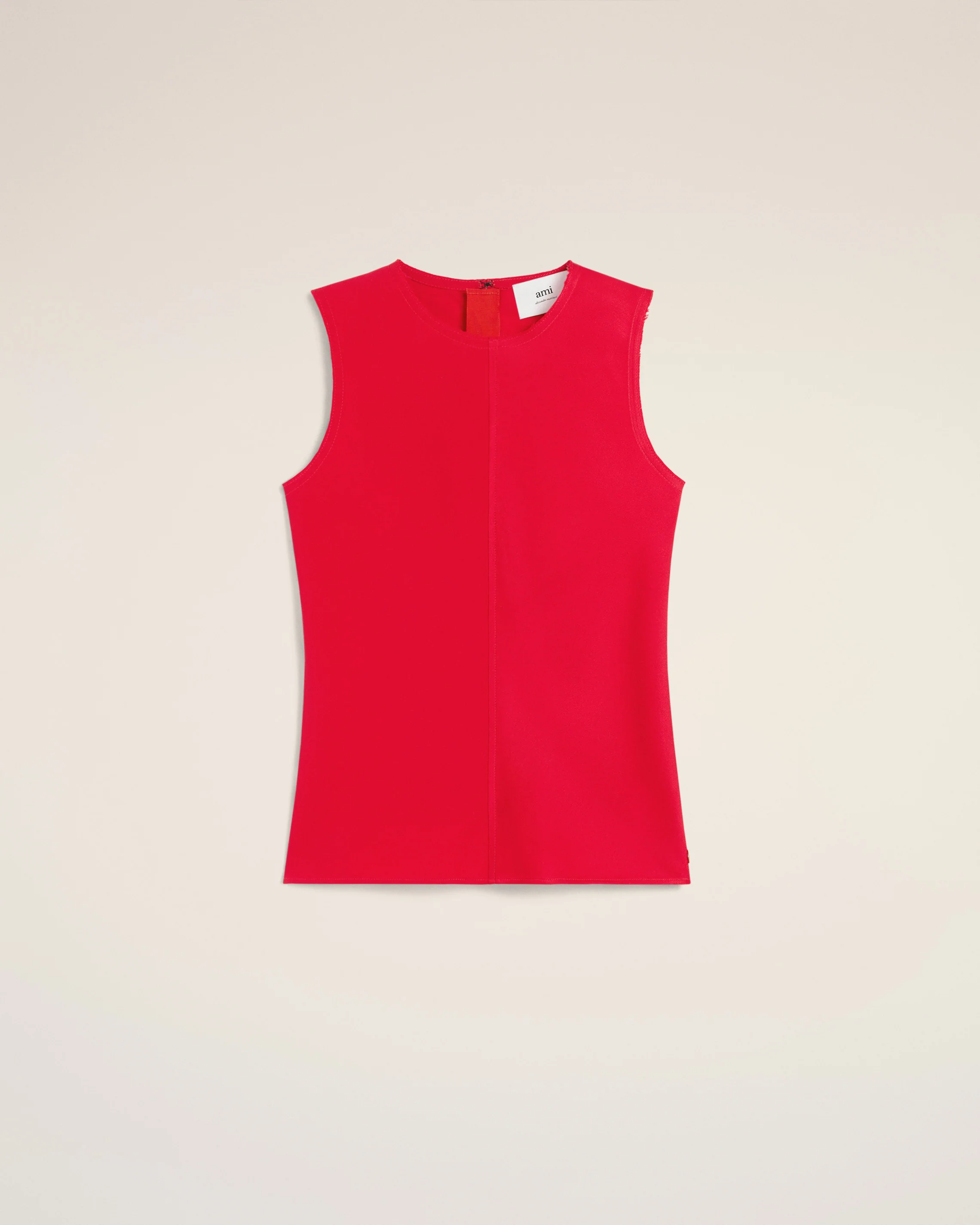 Red Sleeveless Top