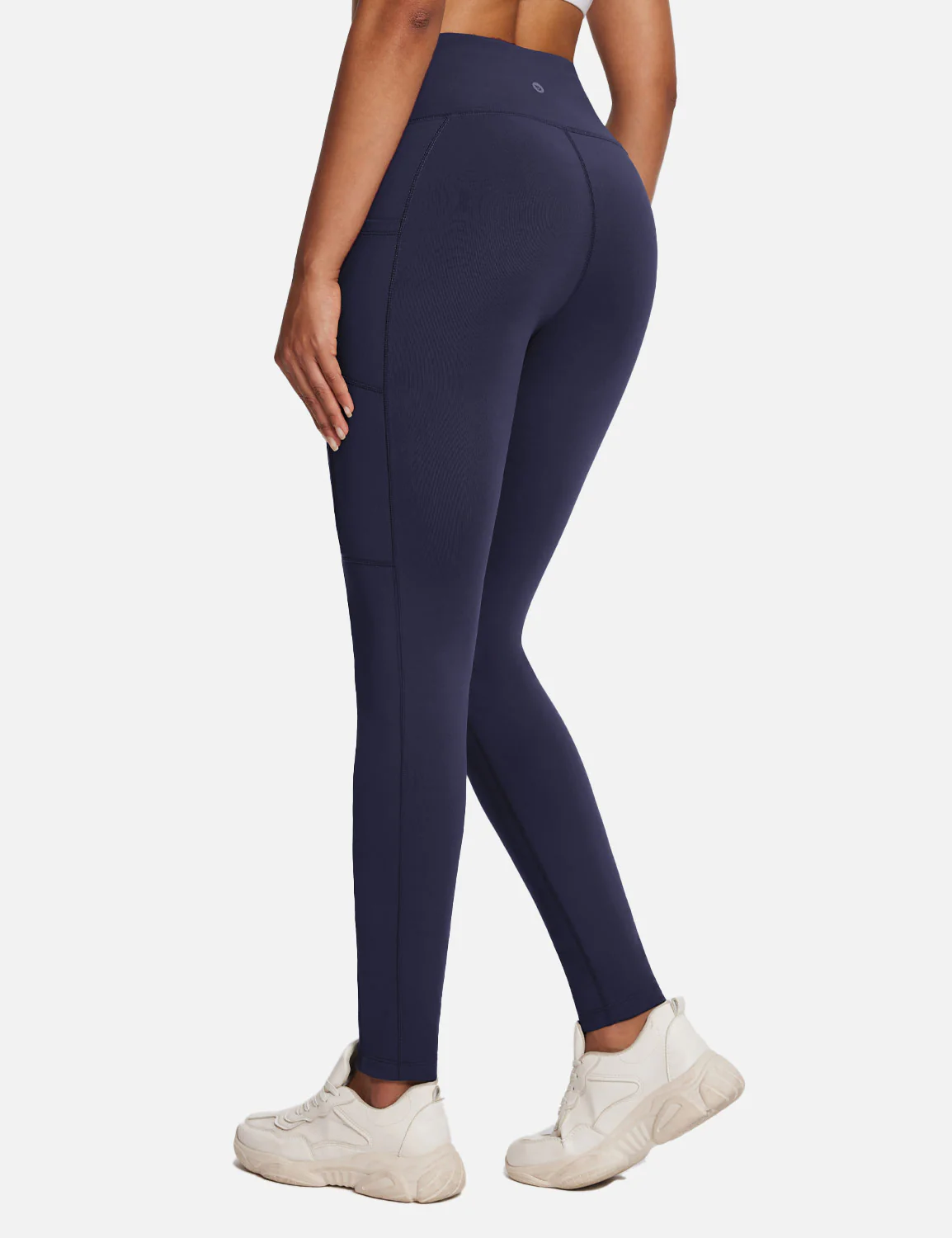 Laureate High-Rise Zipper Pockets Thermal Leggings
