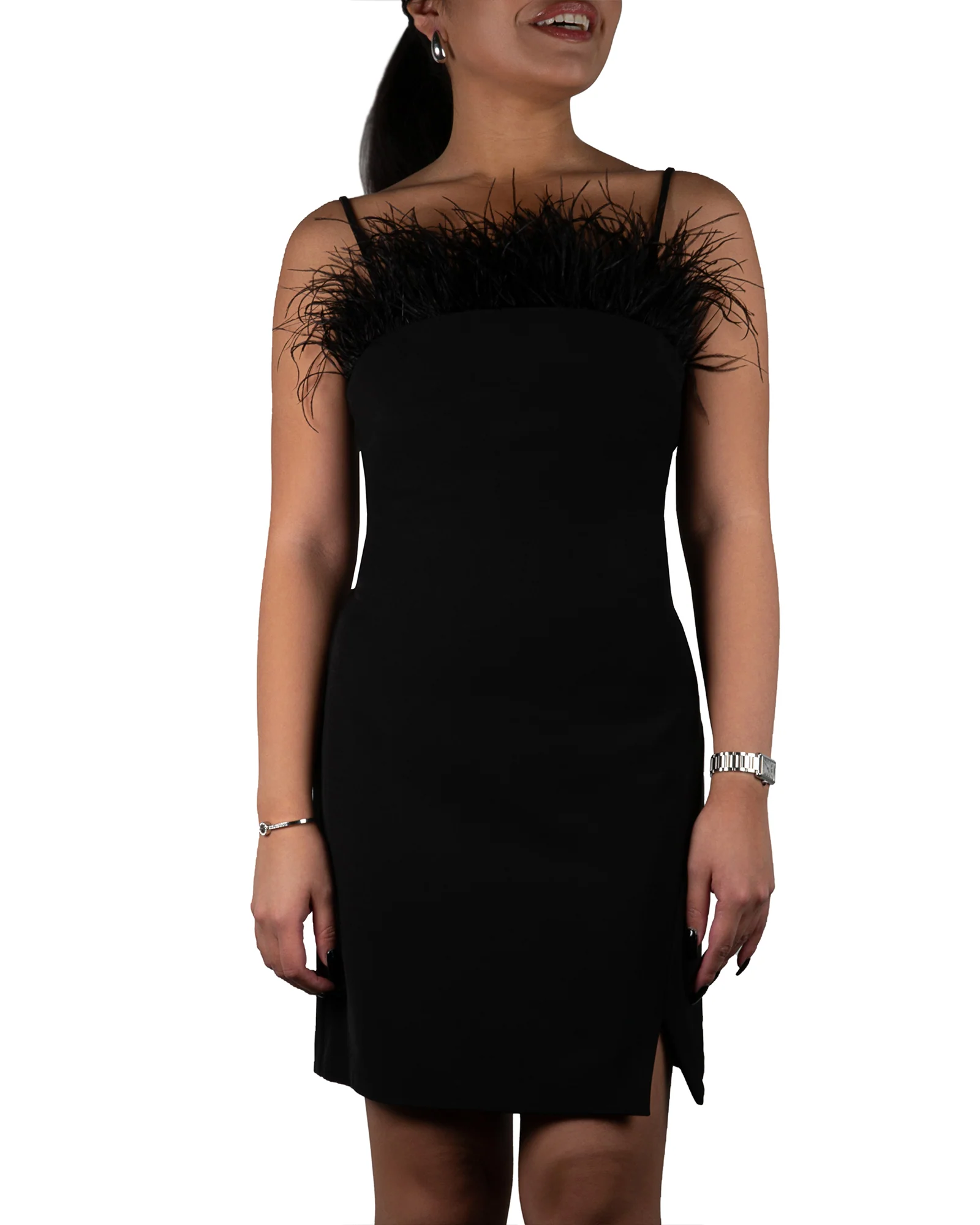 CALANDRA DRESS BLACK