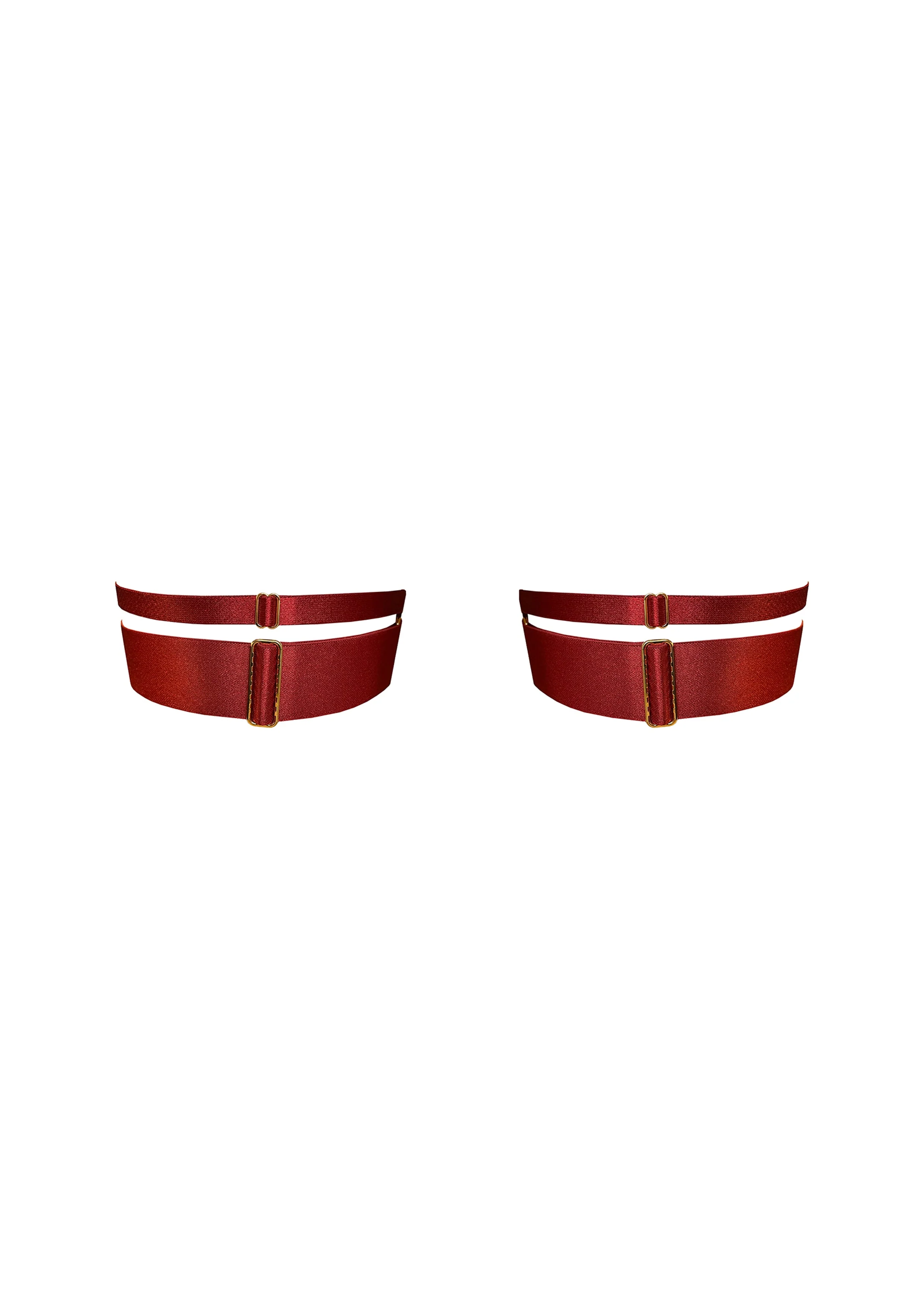 Signature Wide Strap Garters (Pair)