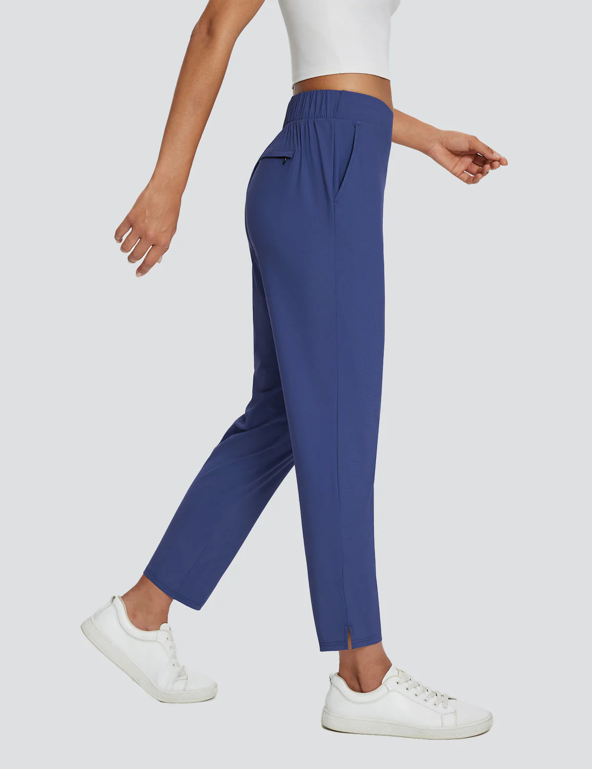 Flyleaf Ankle-length High-rise Pants