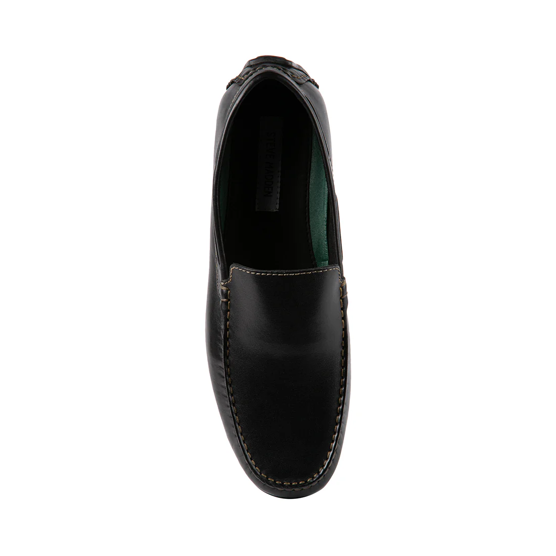 MANOLO BLACK LEATHER