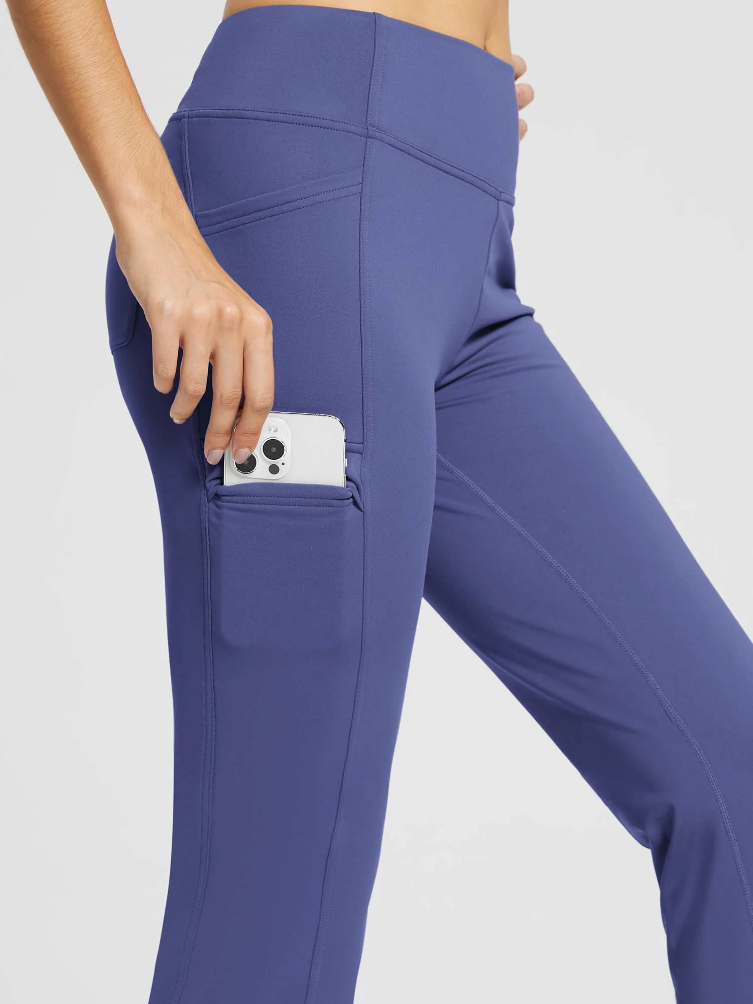 Evergreen Fleece Straight-Leg Trousers