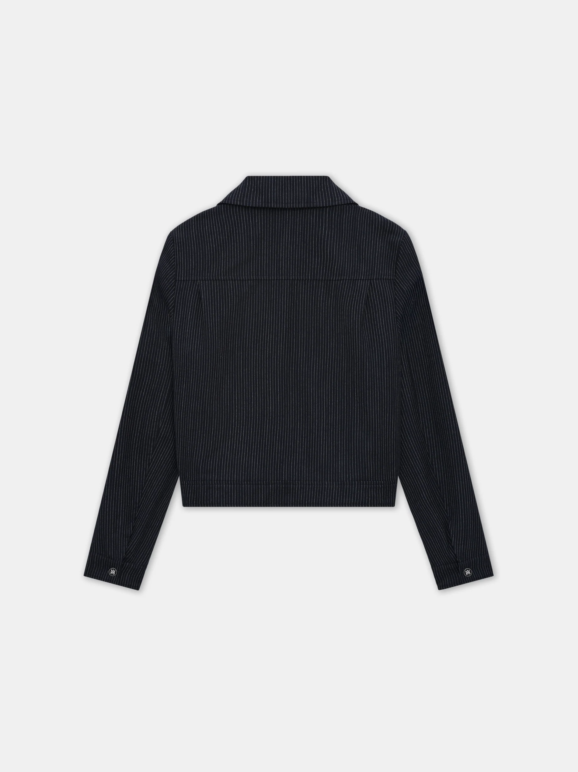 PINSTRIPE CADET JACKET - Midnight Blue