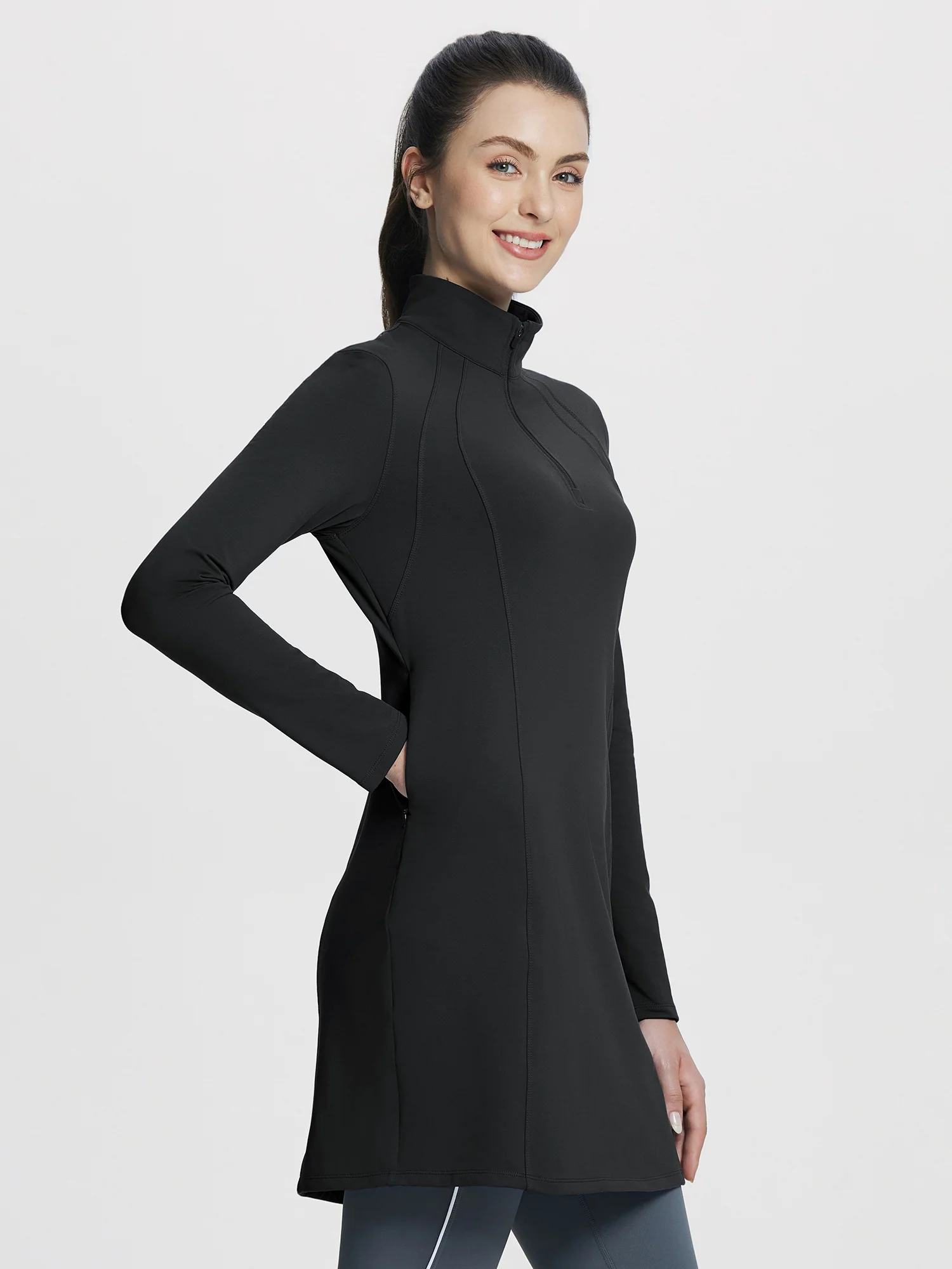 Laureate Half-Zip Fleece Pullover Sweatshirt