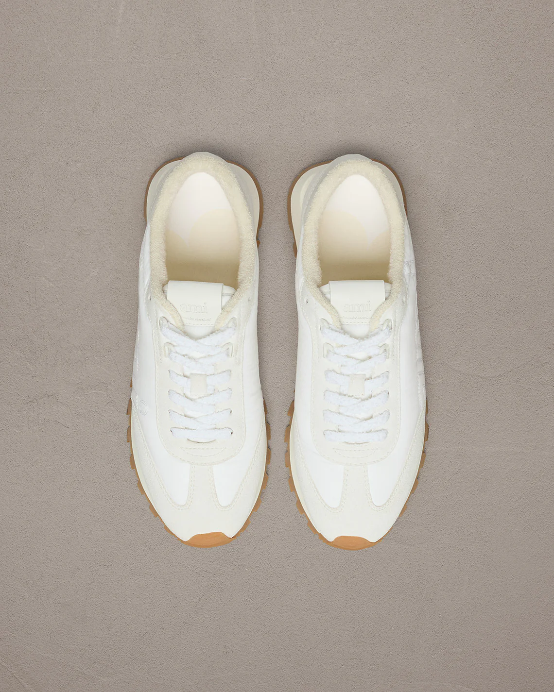 White Ami New Rush Sneakers