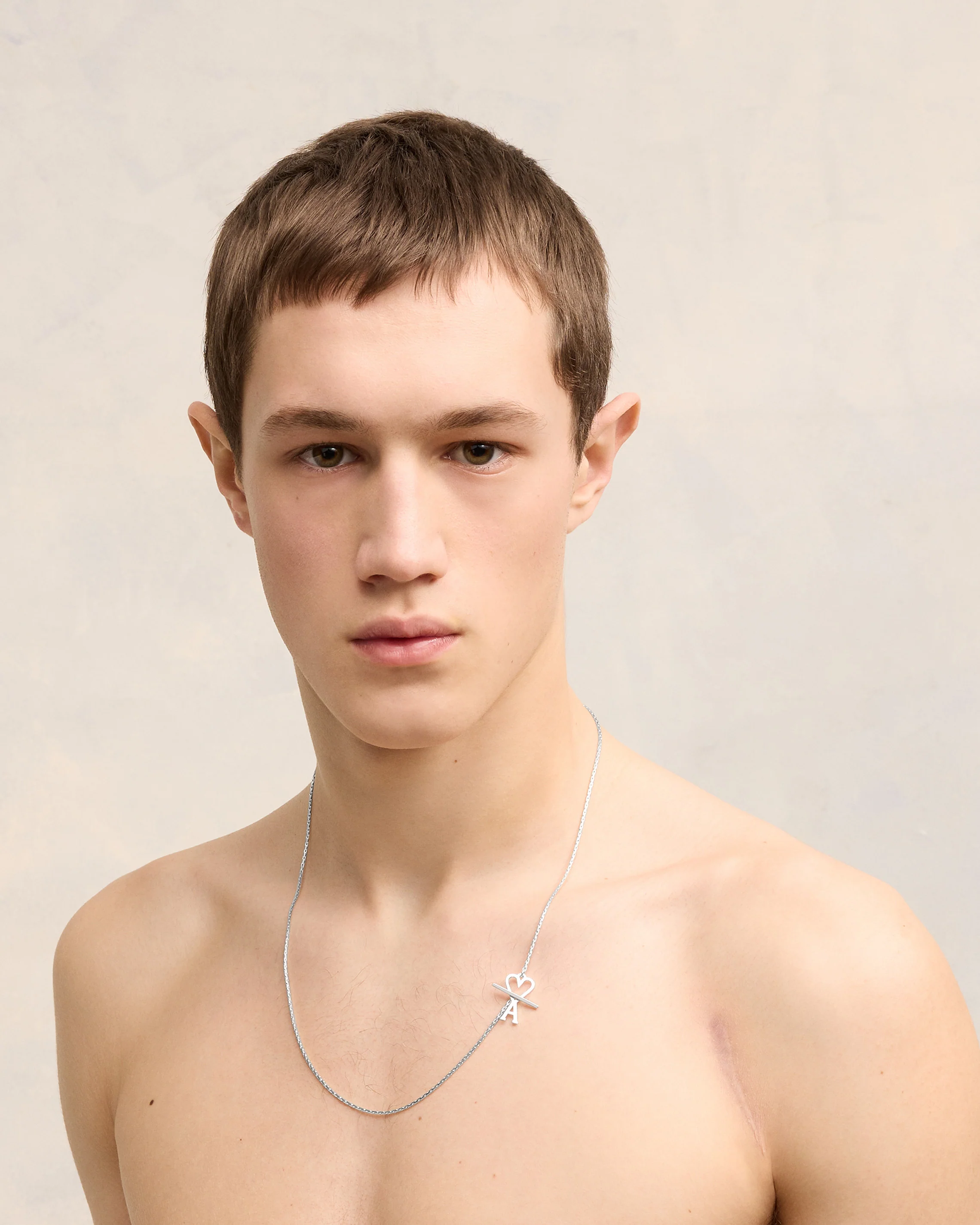 Brass Ami de Coeur 2 In 1 Chain Necklace