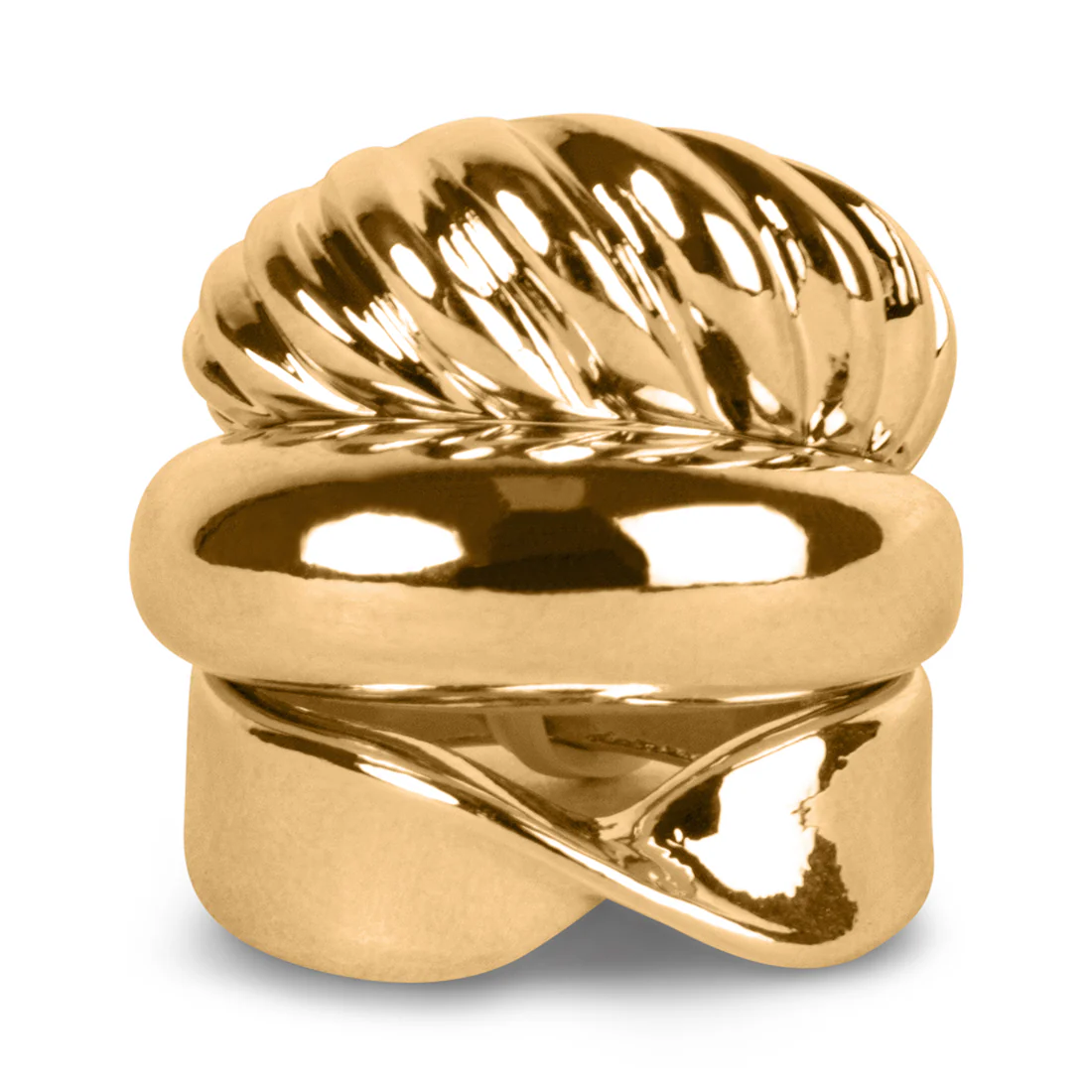 TRIPLE RING SET GOLD