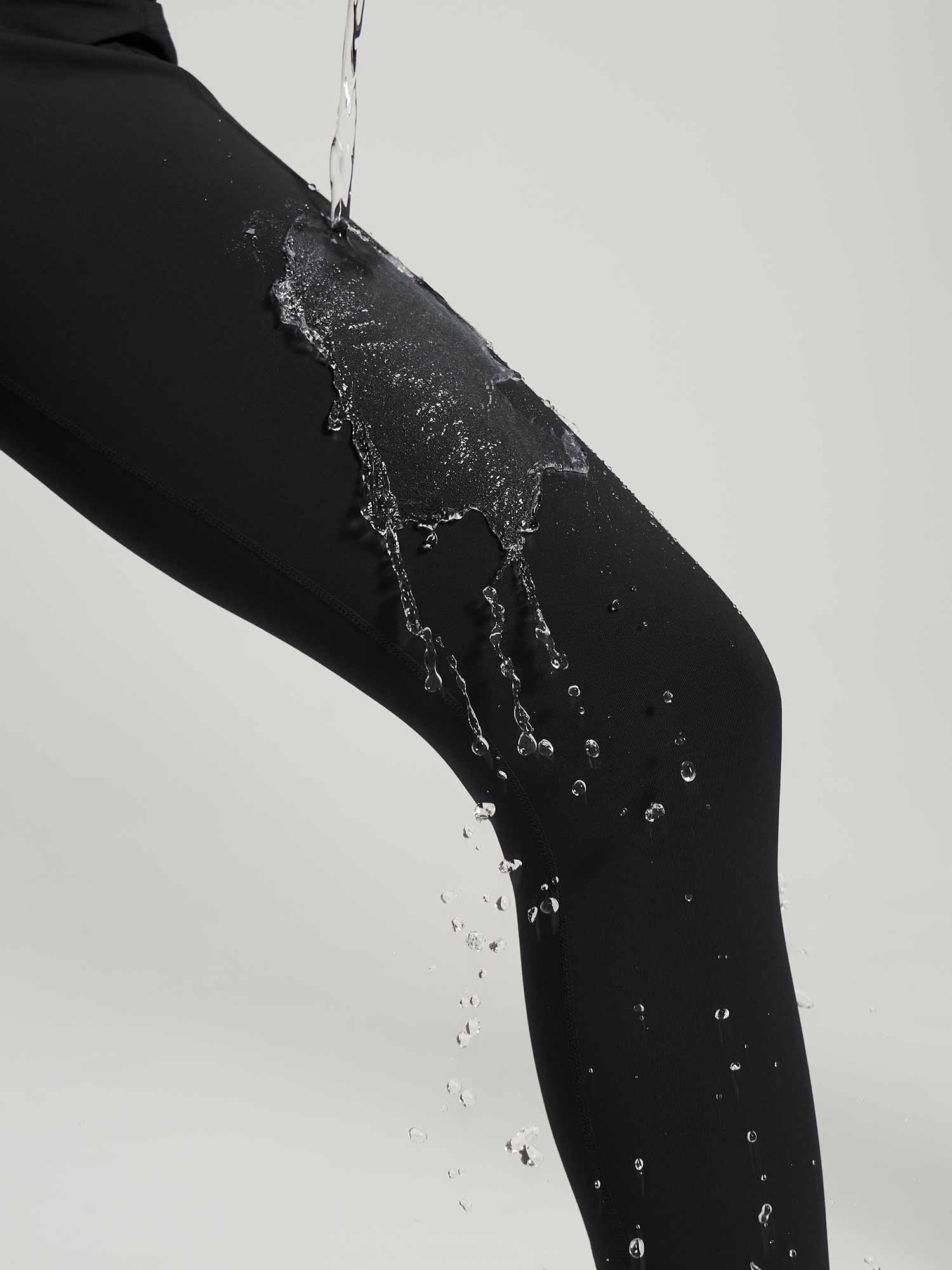 Laureate Zipper Pockets Fleece Lined Leggings