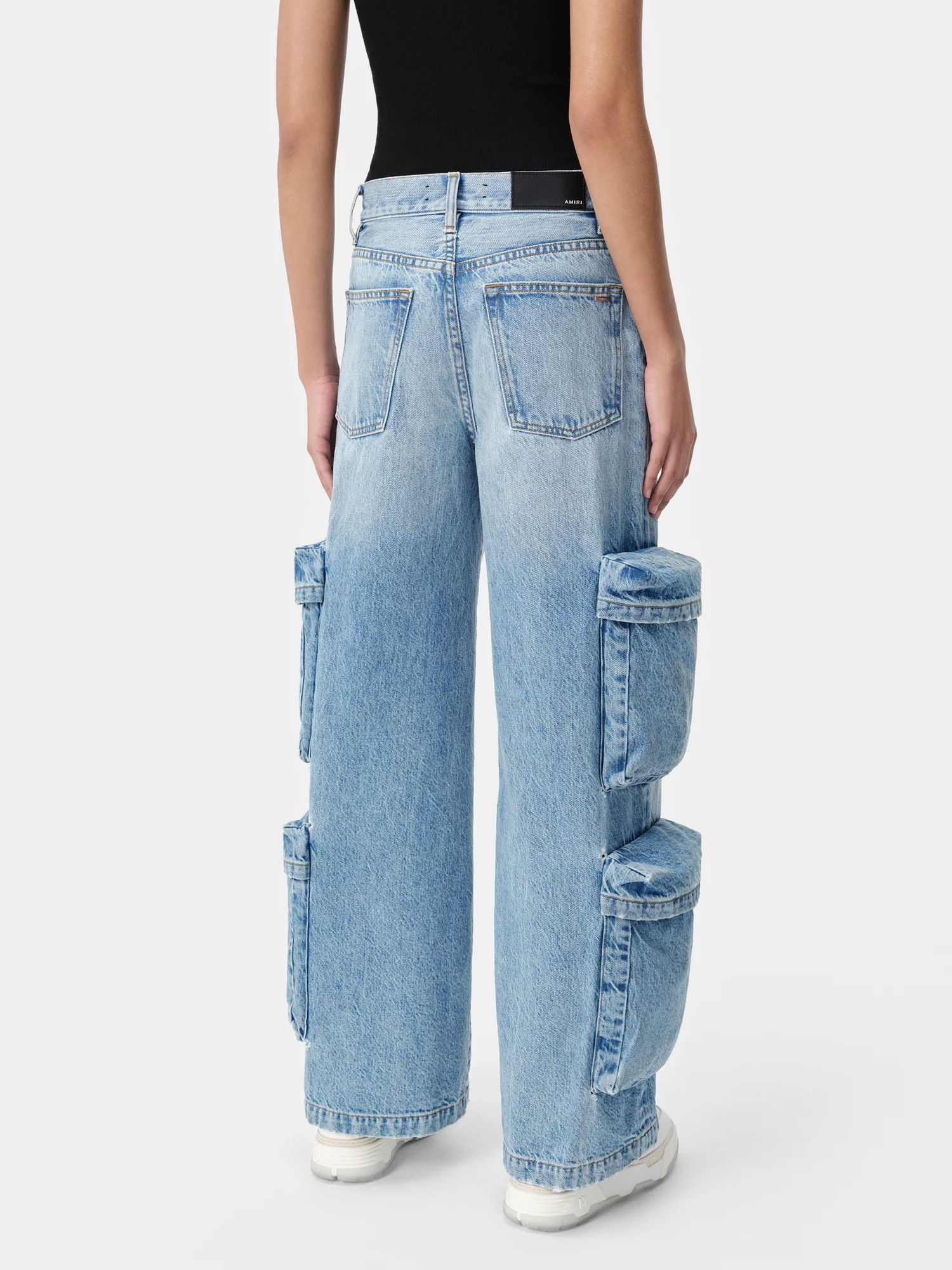 WOMEN - WOMEN'S BAGGY CARGO JEAN - ANTIQUE INDIGO