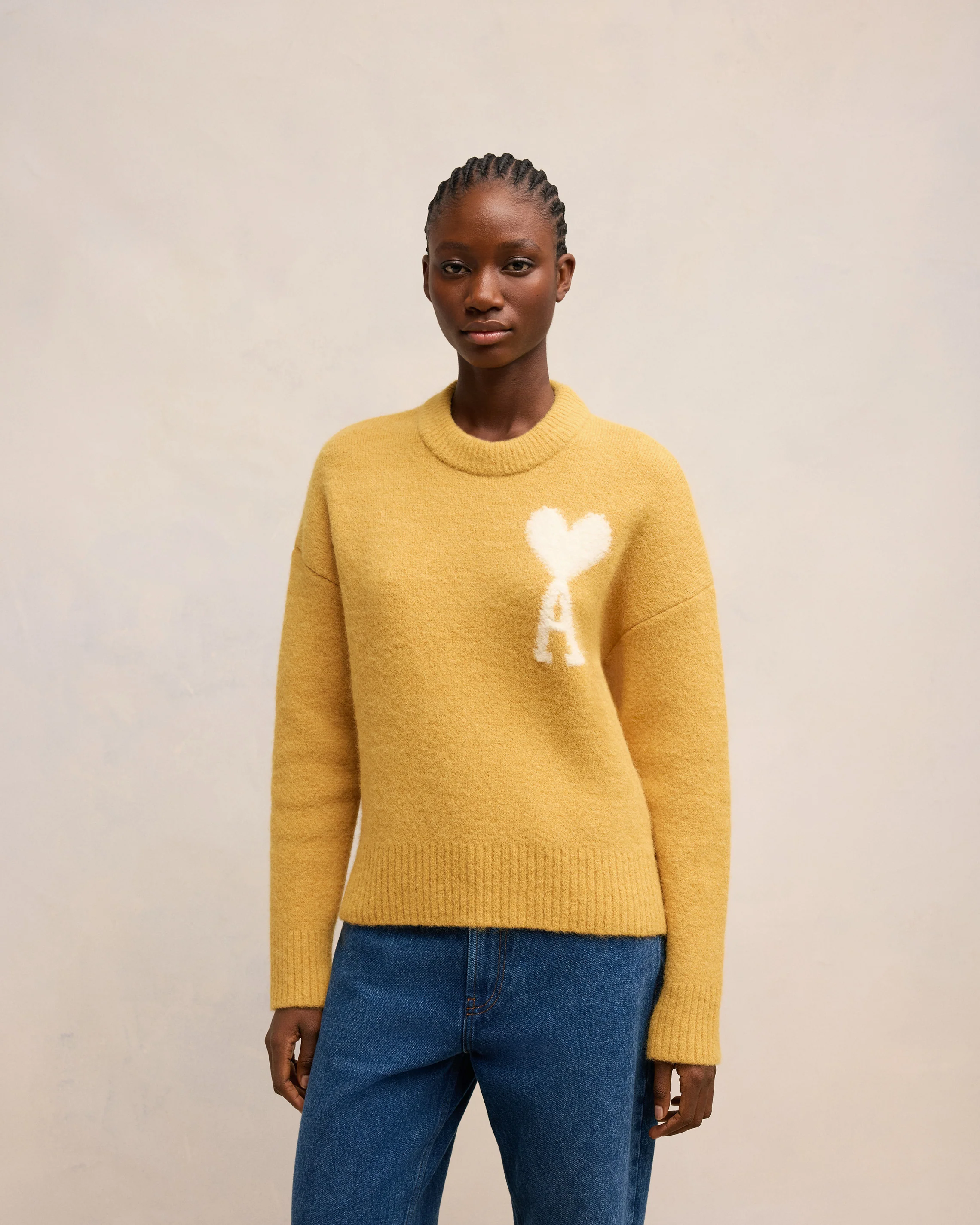 Off-White Ami de Coeur Crew Neck Sweater