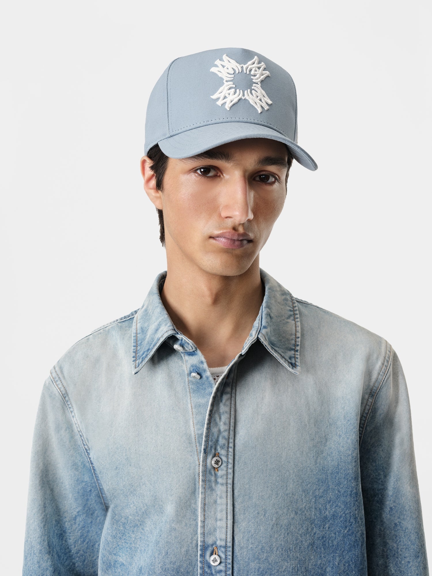 MA QUAD CANVAS HAT - Dusty Blue