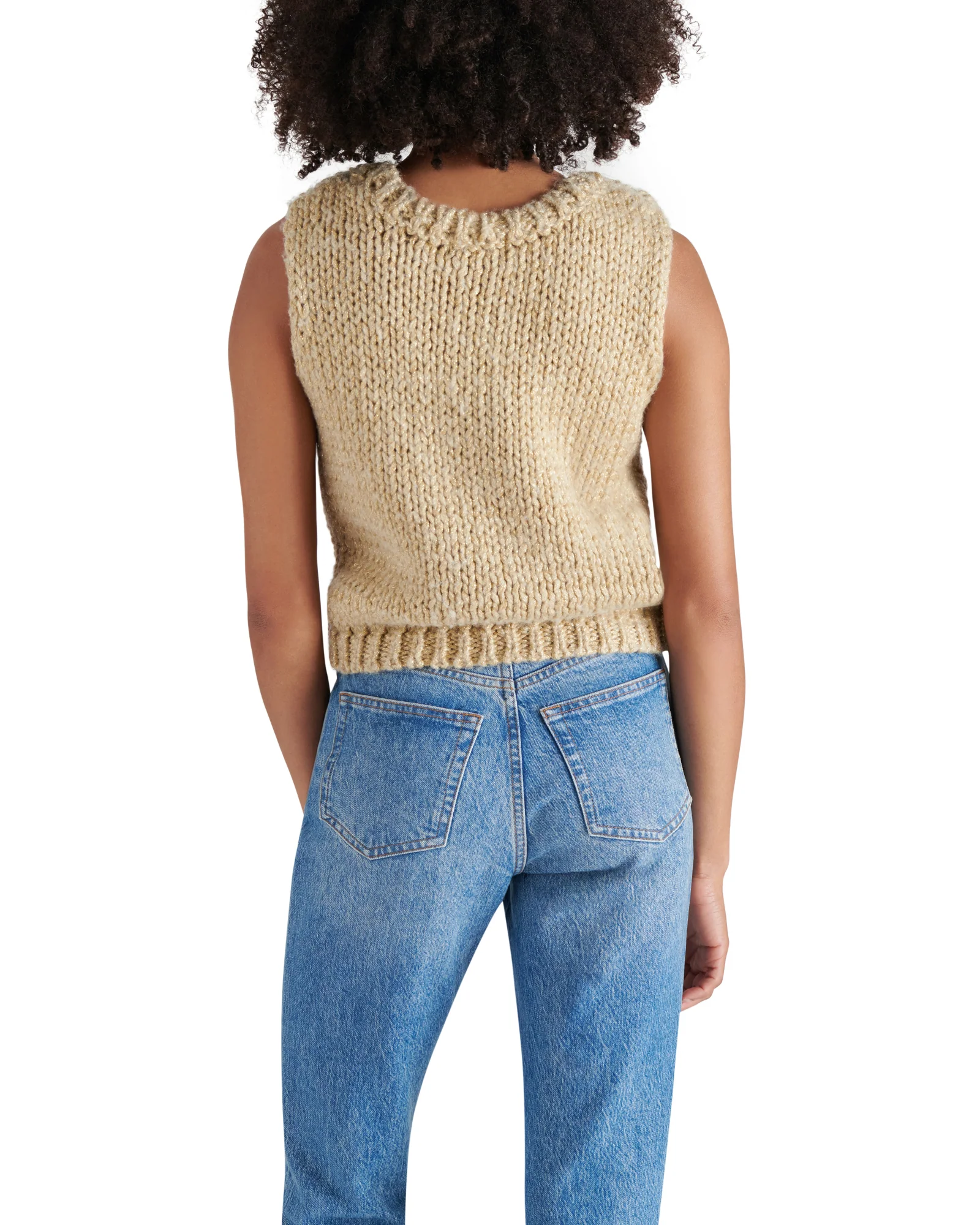 ELENY SWEATER VEST TAUPE