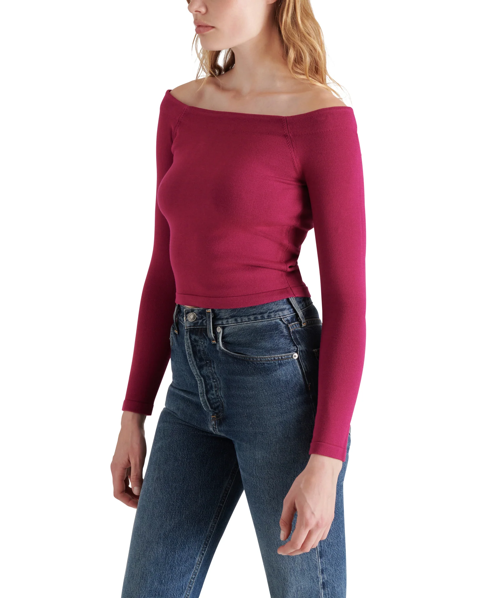 RESSI SWEATER RASPBERRY