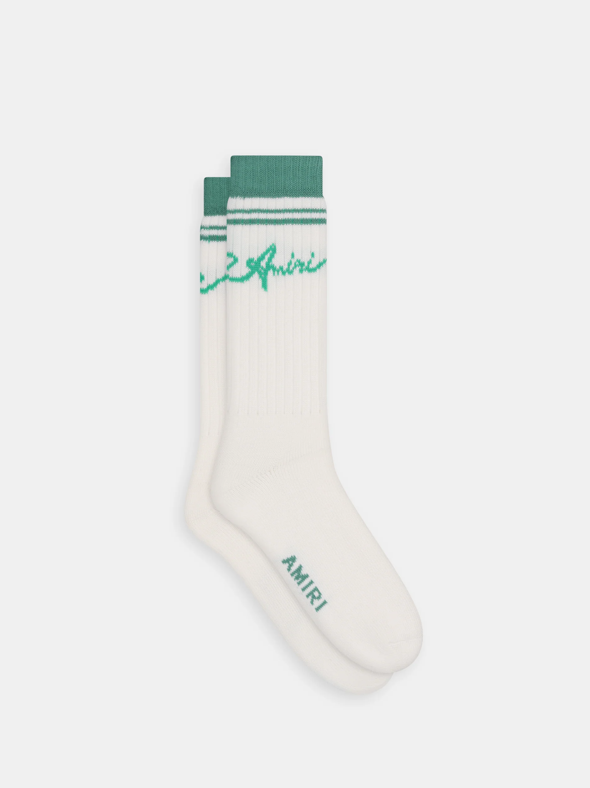 AMIRI WAVE SOCKS - Sea Blue