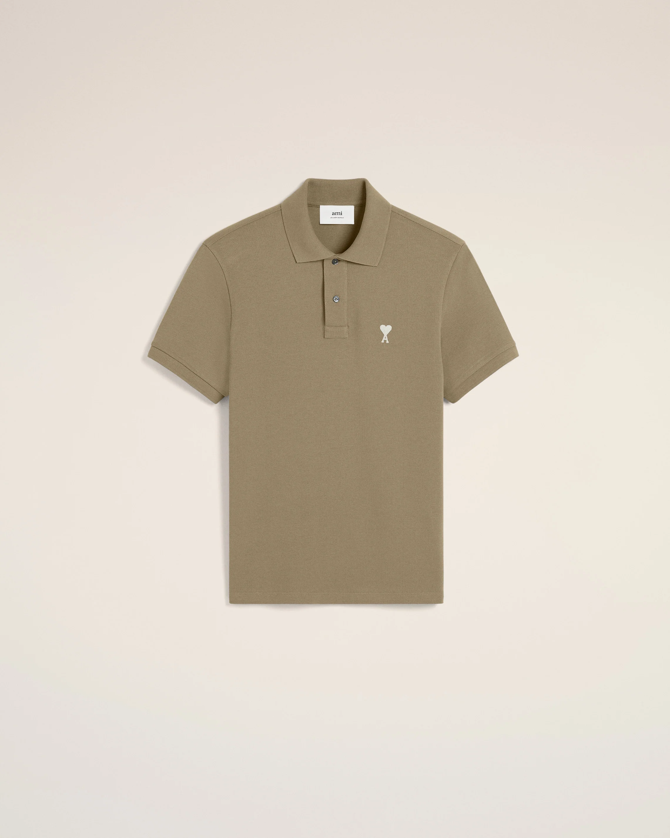 Green Cotton Ami de Coeur Polo Shirt
