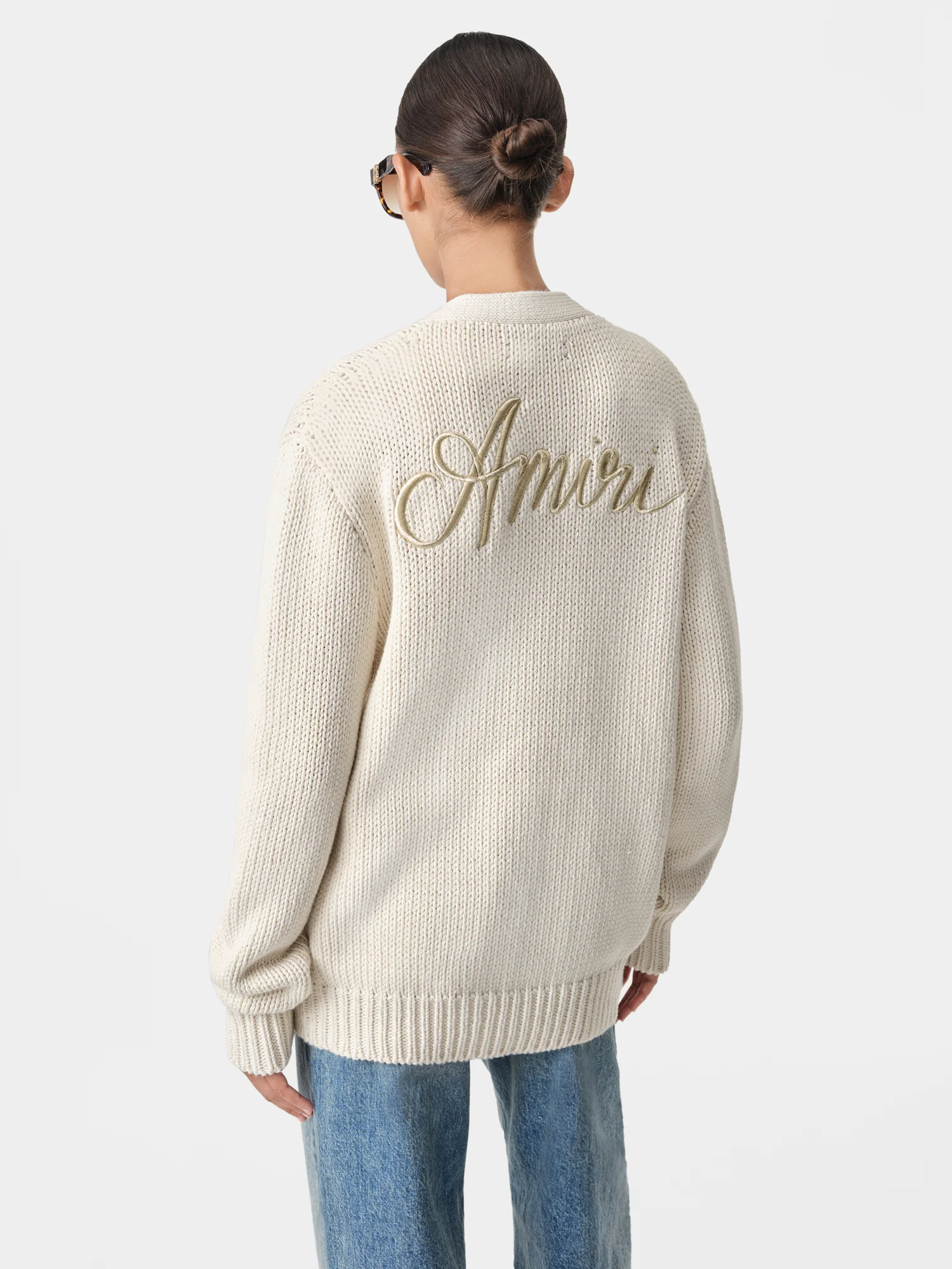 WOMEN - WOMEN'S MA SWIRL CARDIGAN - Alabaster