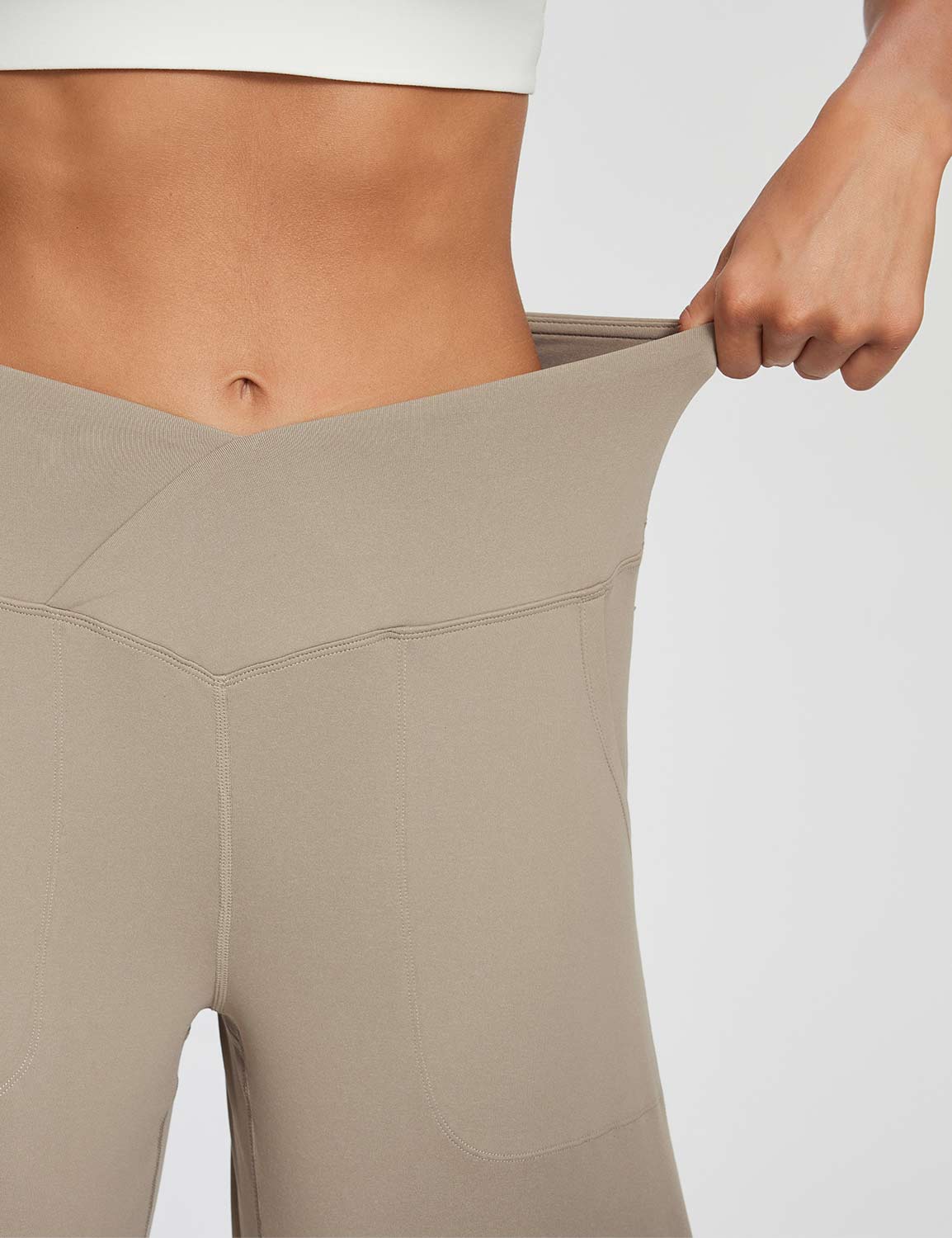 Laureate Crossover High Rise Wide-leg Pants