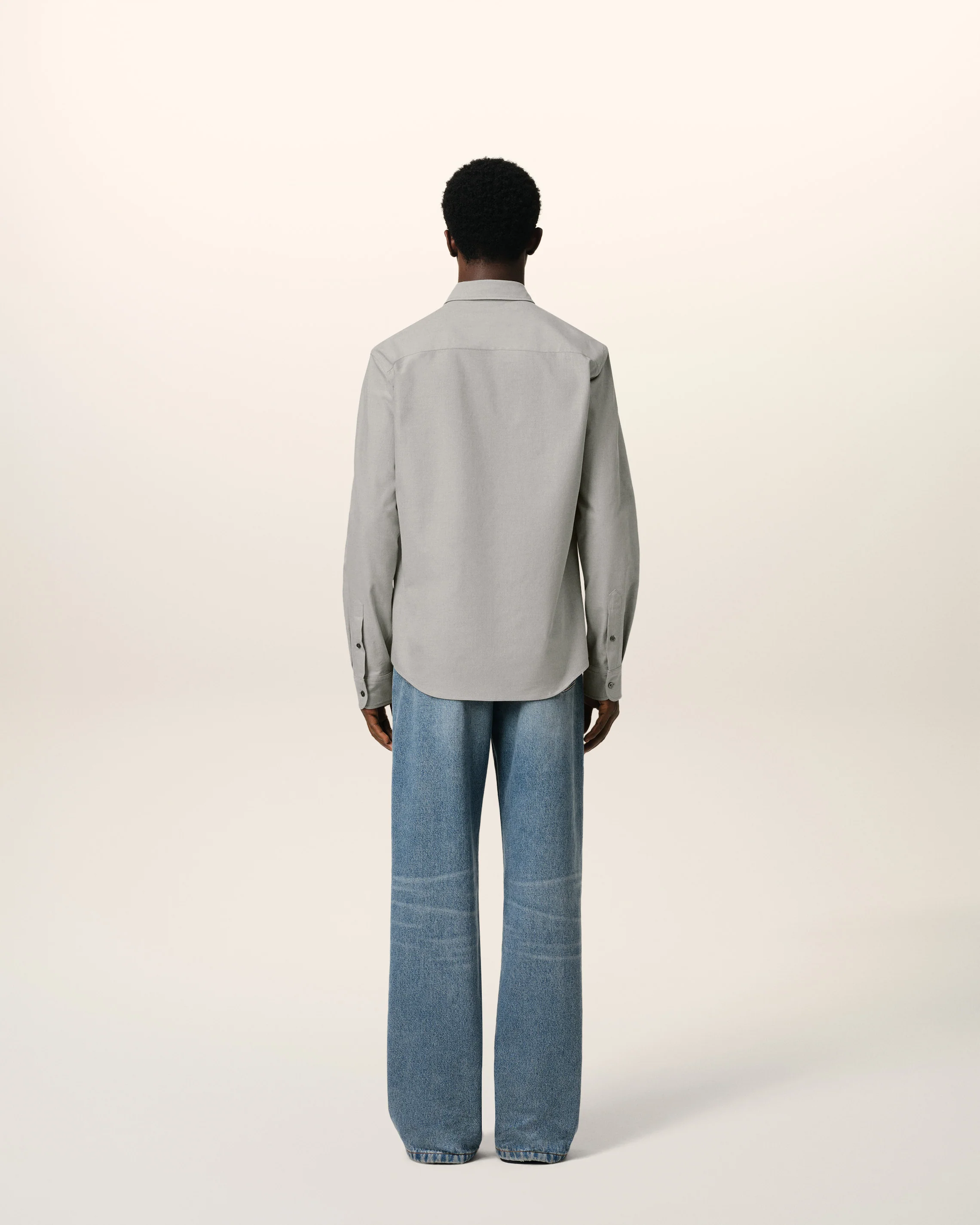 Green Cotton Button-Down Ami de Cœur Shirt