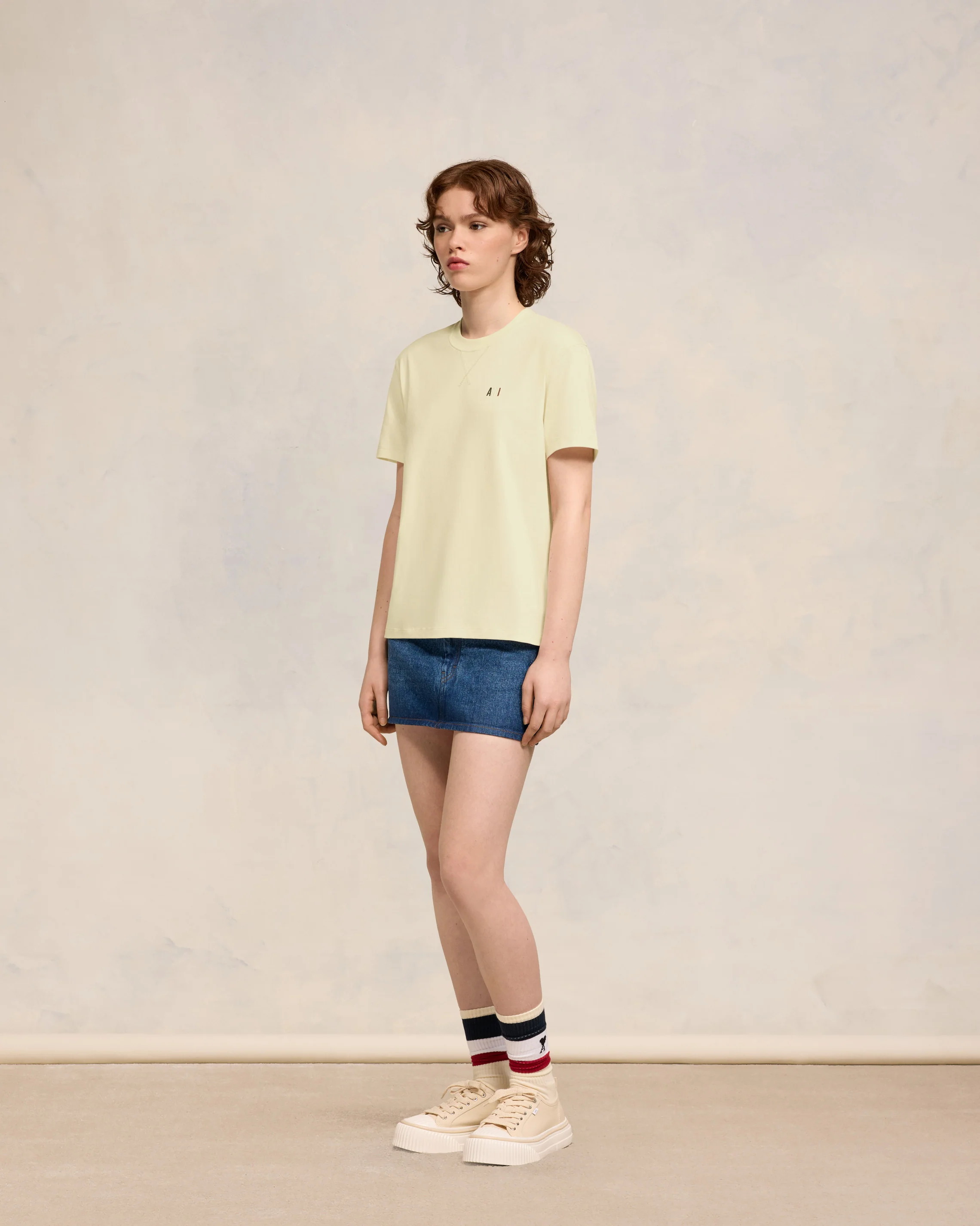 T-shirt Bleu Blanc Rouge Coupe Classique