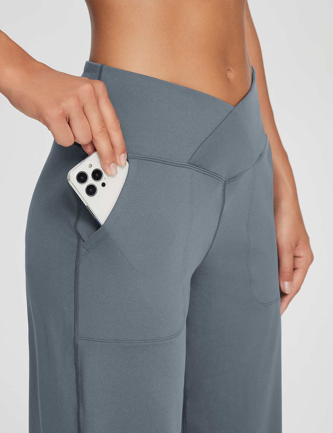 Laureate Crossover High Rise Wide-leg Pants