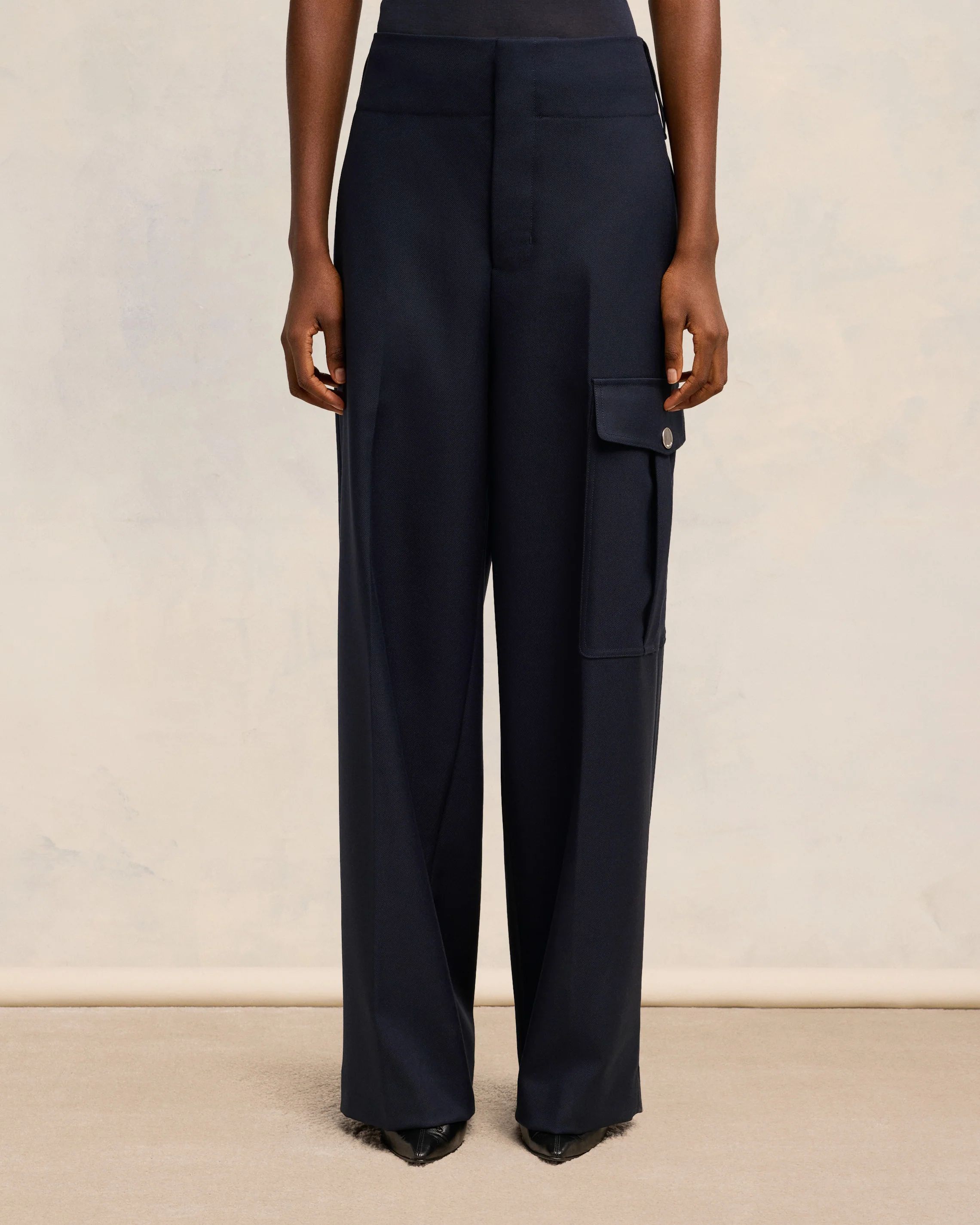 Straight Fit Trousers