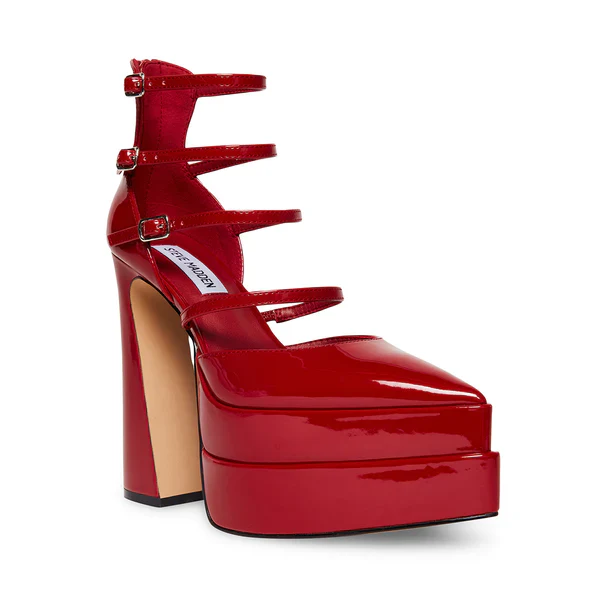 CLARA RED PATENT