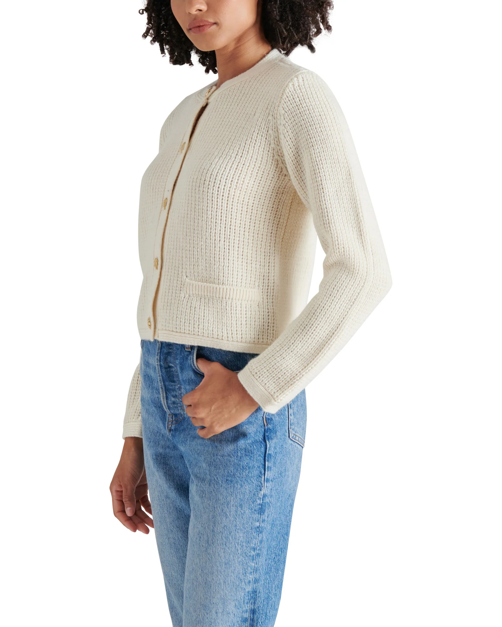 FANTINO SWEATER JACKET WHITE