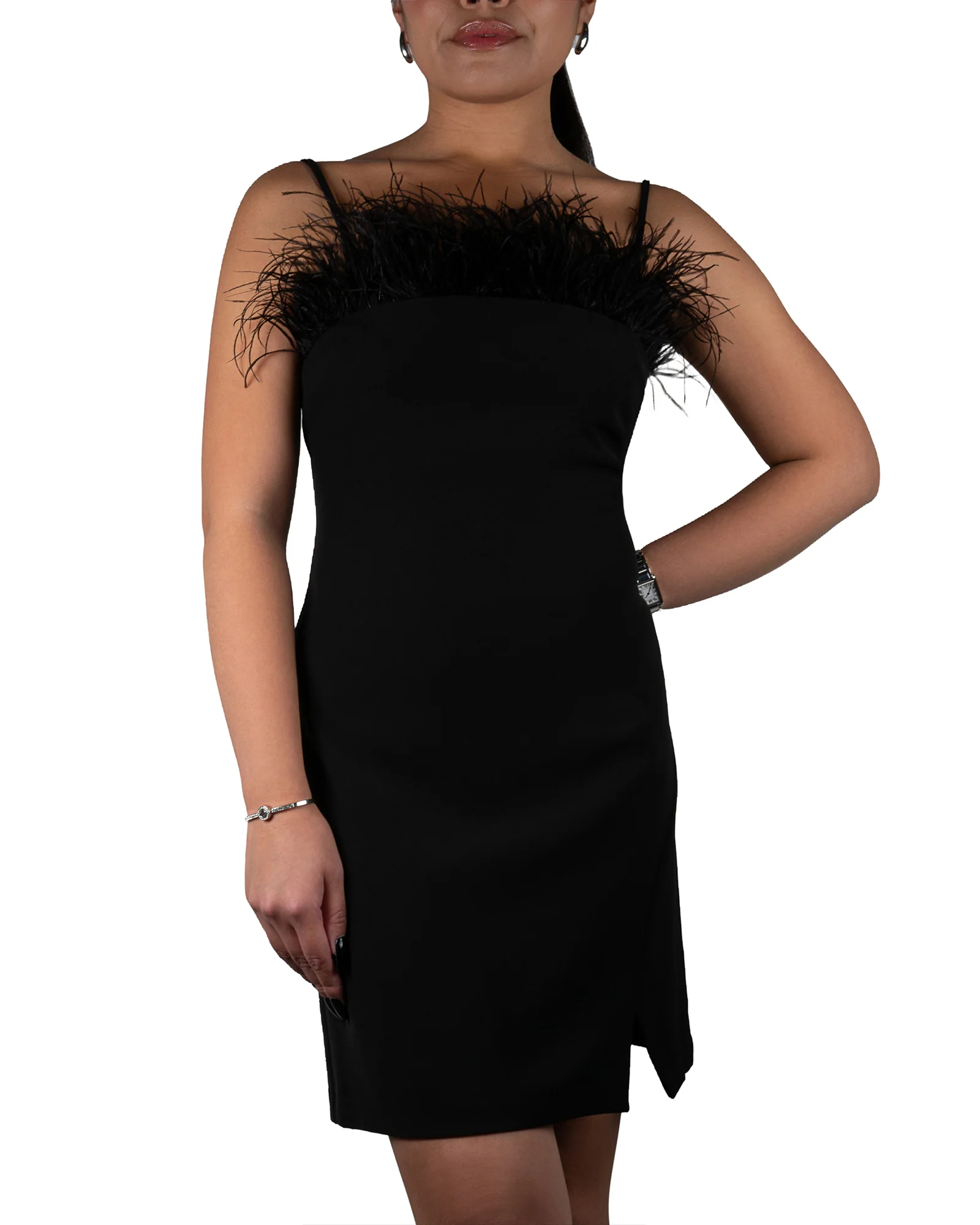 CALANDRA DRESS BLACK